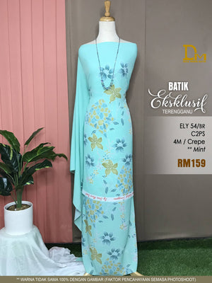 BATIK EKSKLUSIF TERENGGANU CREPE ELY 54