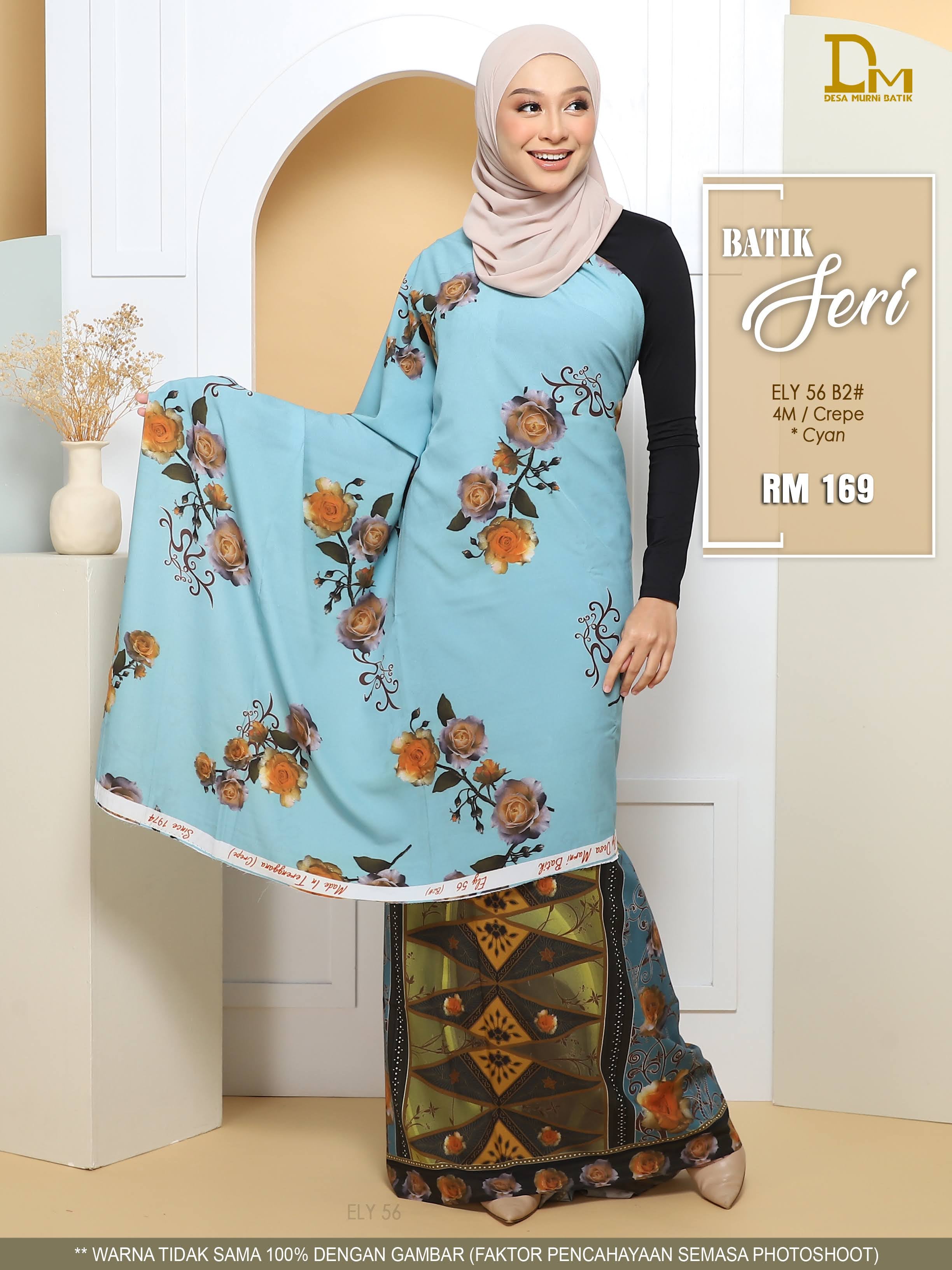 BATIK SERI CREPE ELY 56