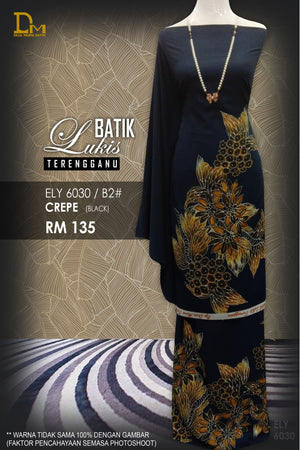 BATIK LUKIS TERENGGANU CREPE ELY 6030