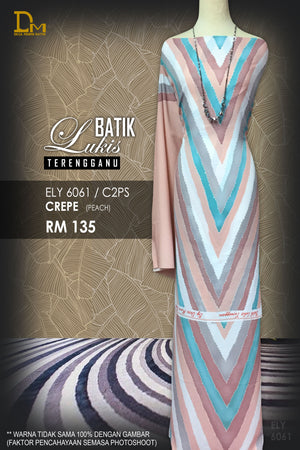 BATIK LUKIS TERENGGANU CREPE ELY 6061