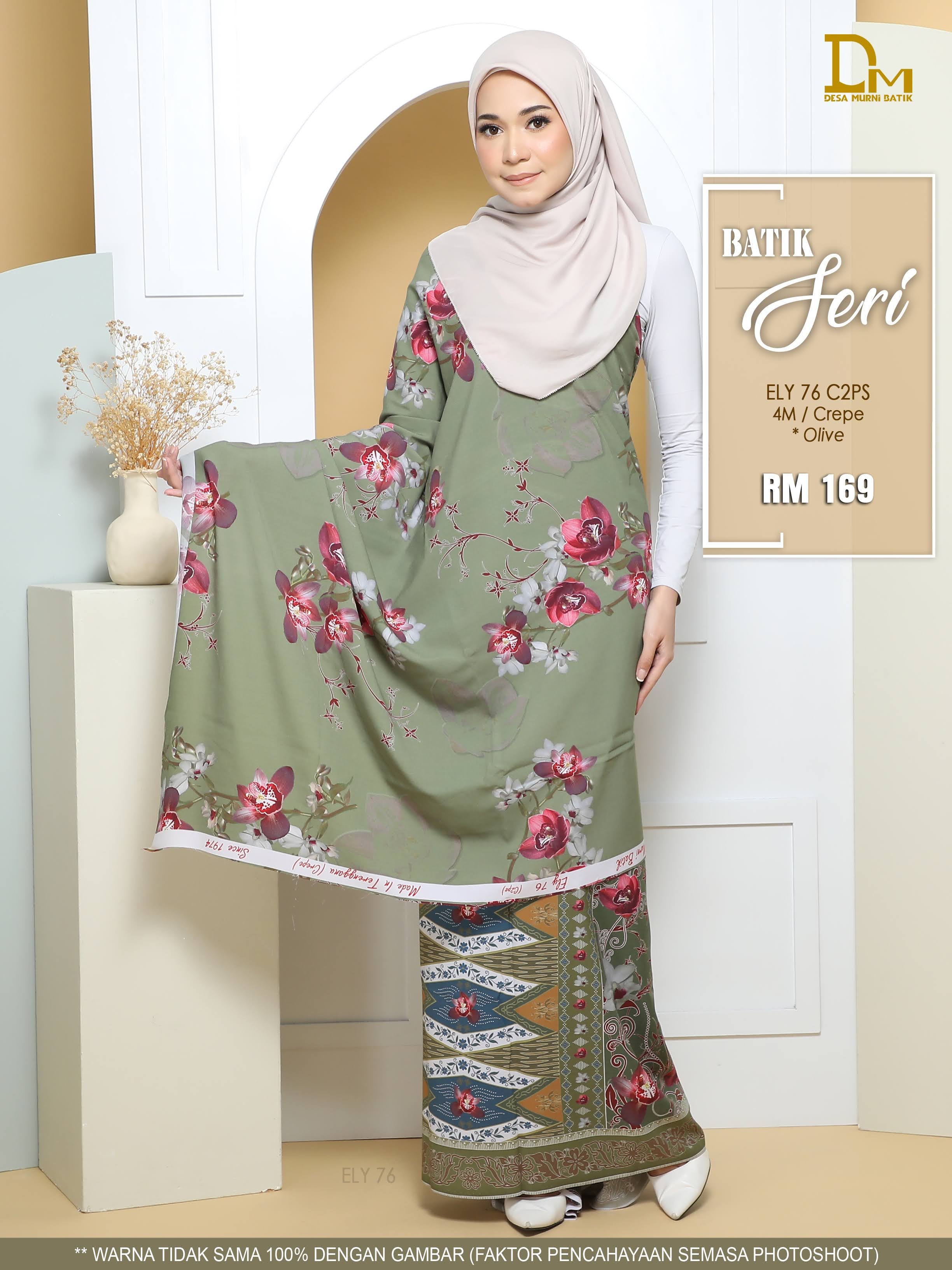 BATIK SERI CREPE ELY 76