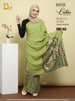 BATIK LUKIS MODEN COTTON ELY 81