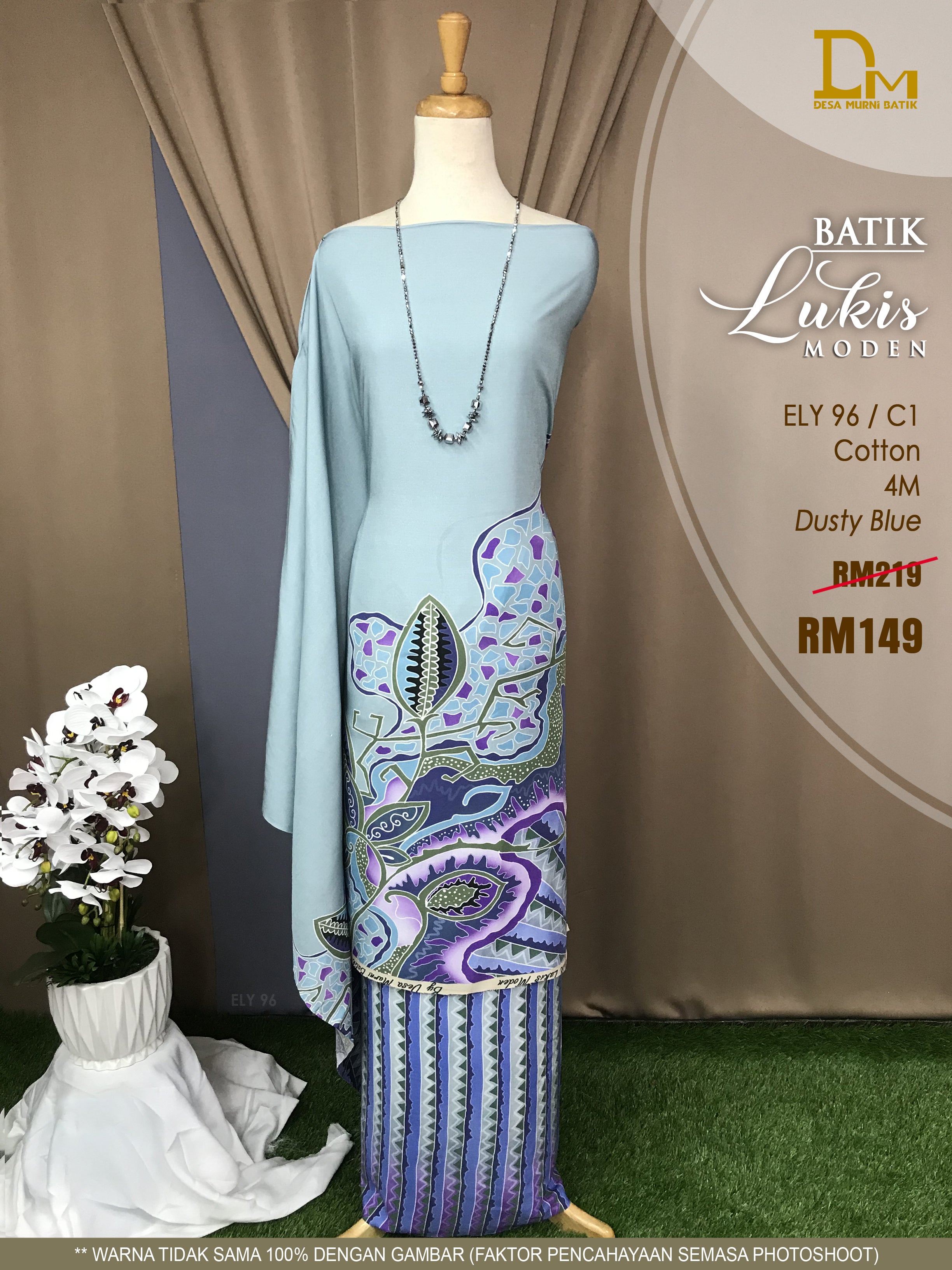 BATIK LUKIS MODEN COTTON ELY 96