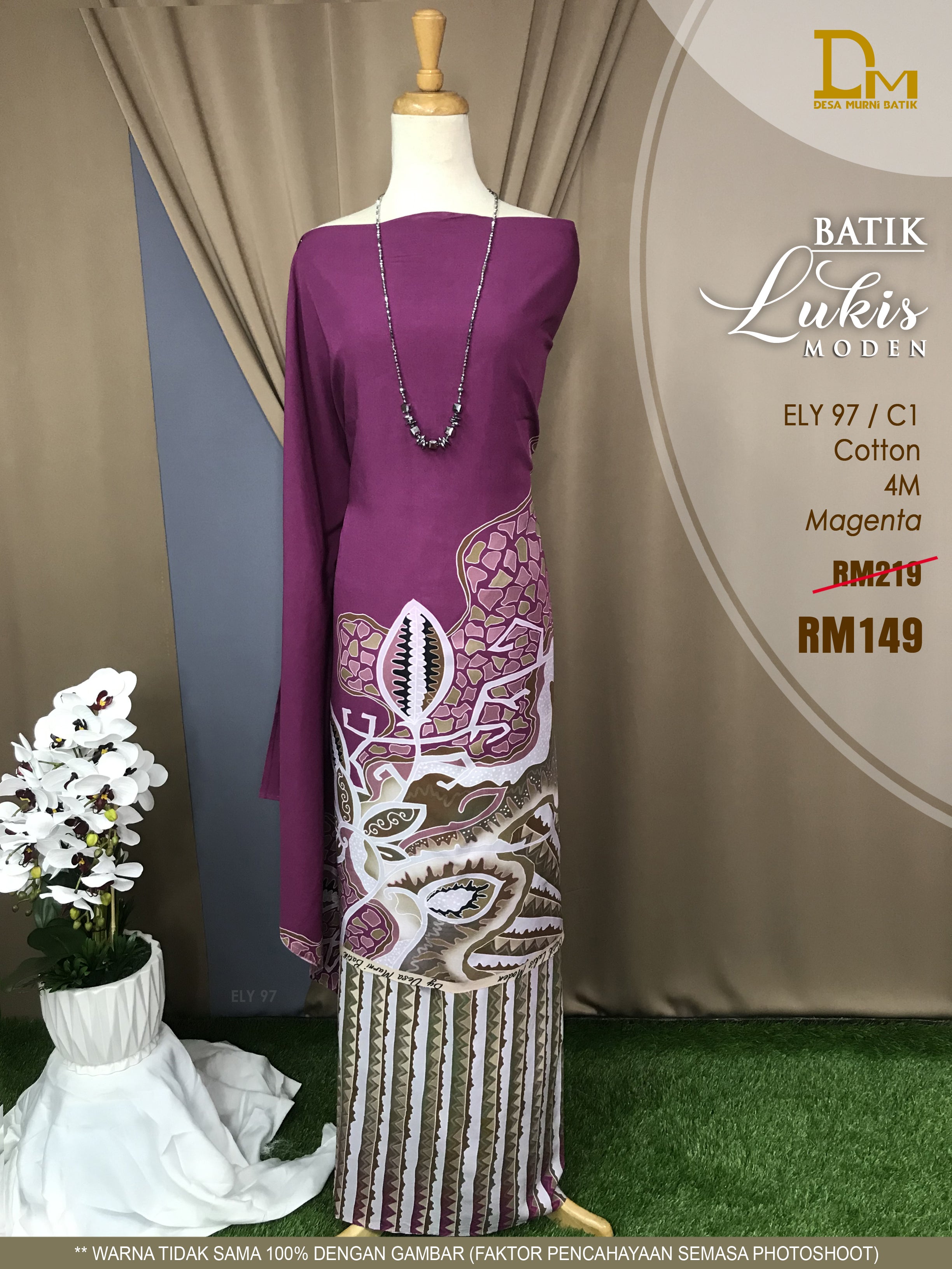BATIK LUKIS MODEN COTTON ELY 97