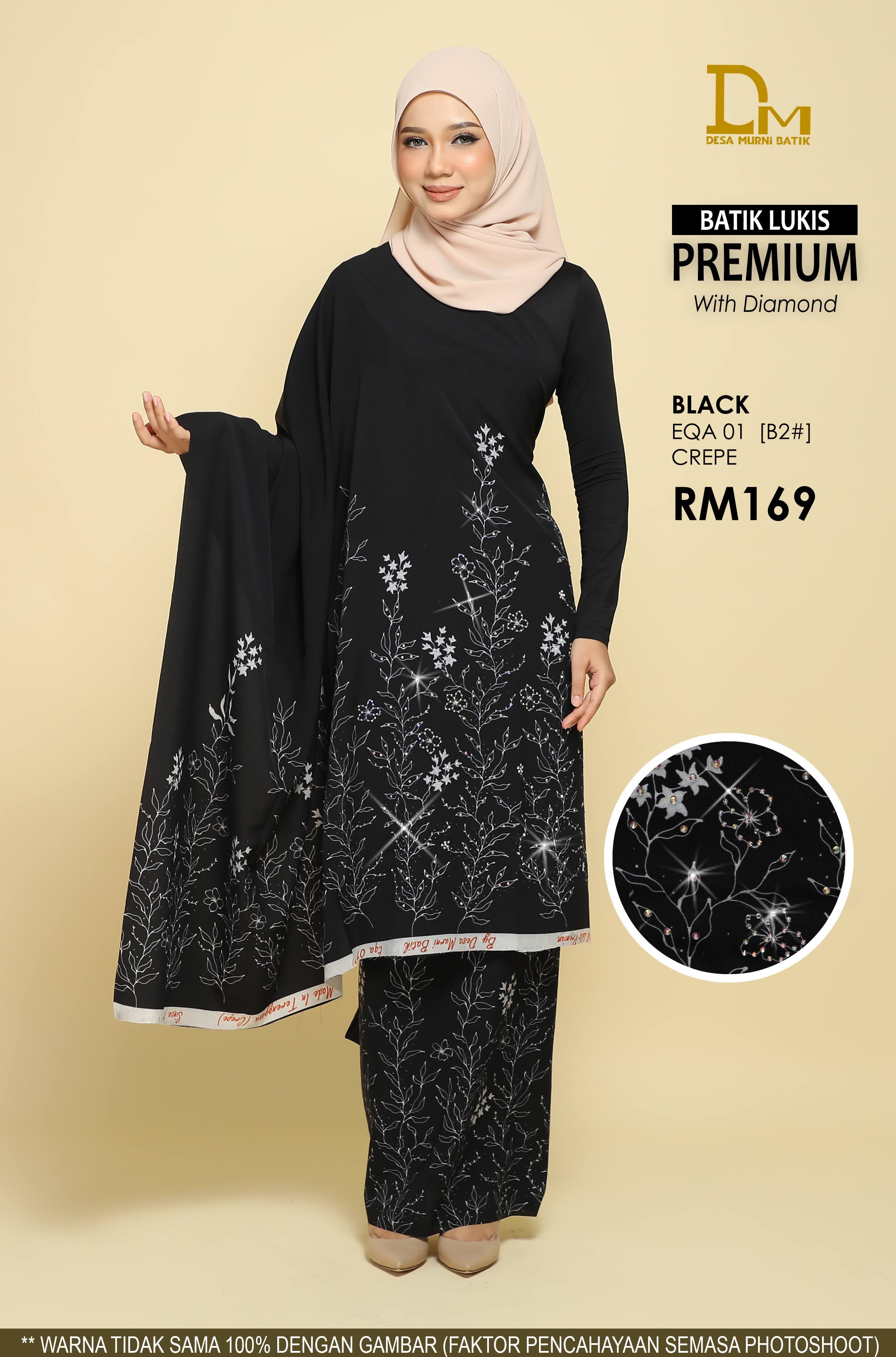 BATIK LUKIS PREMIUM WITH DIAMOND EQA 01