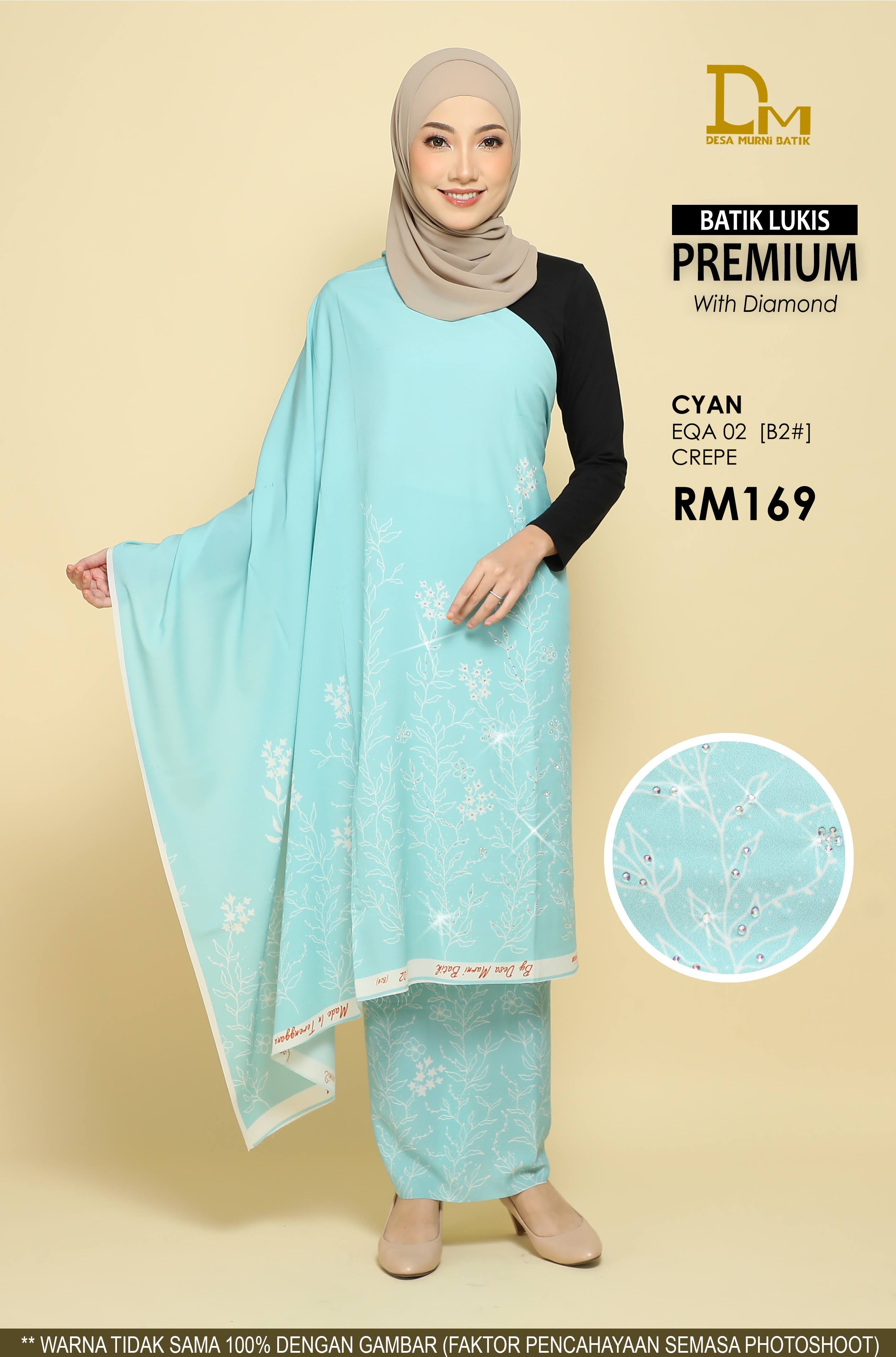 BATIK LUKIS PREMIUM WITH DIAMOND EQA 02
