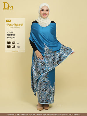 MAISARAH N 12-1 TEAL BLUE