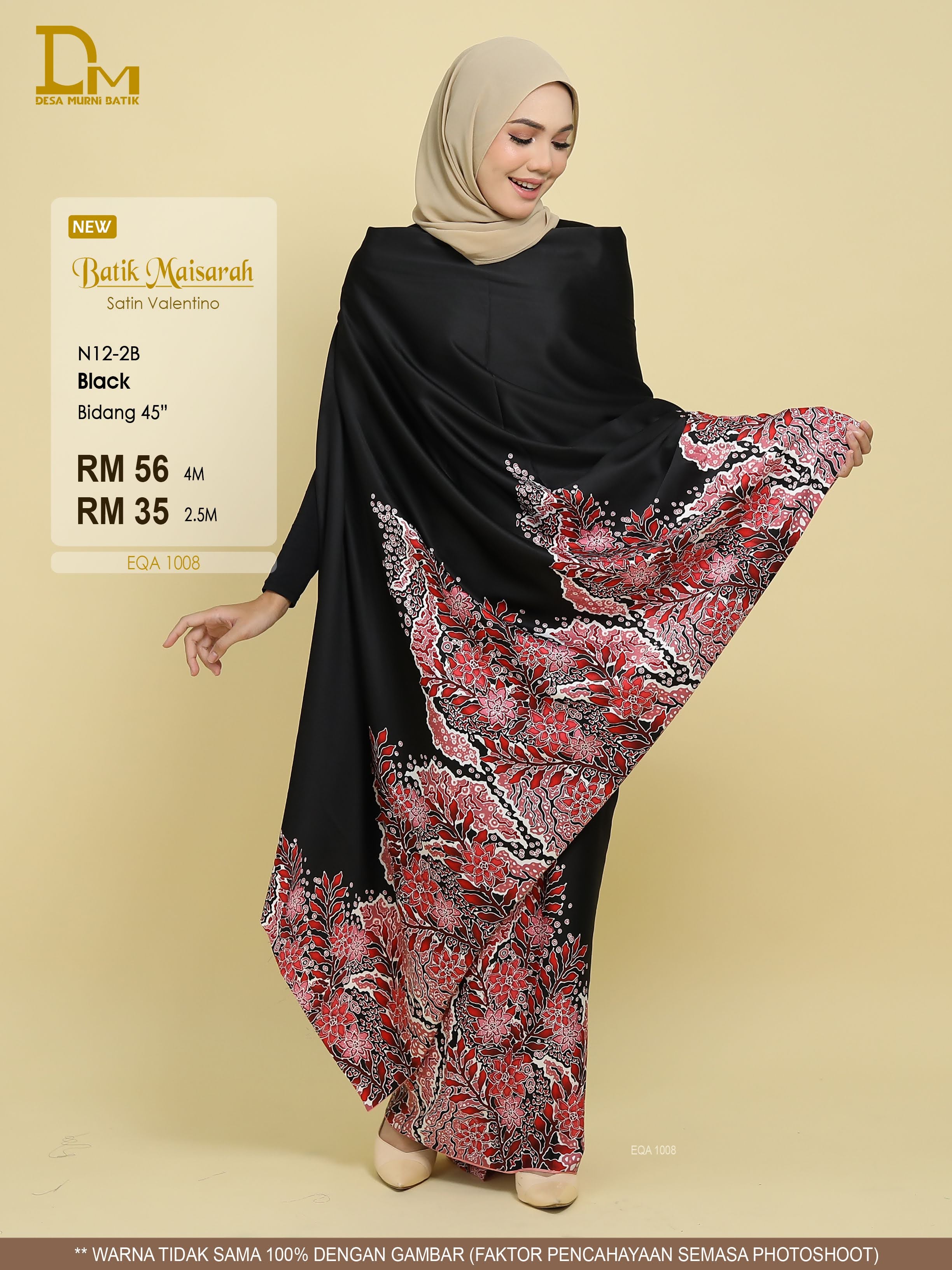 MAISARAH N 12-2 BLACK