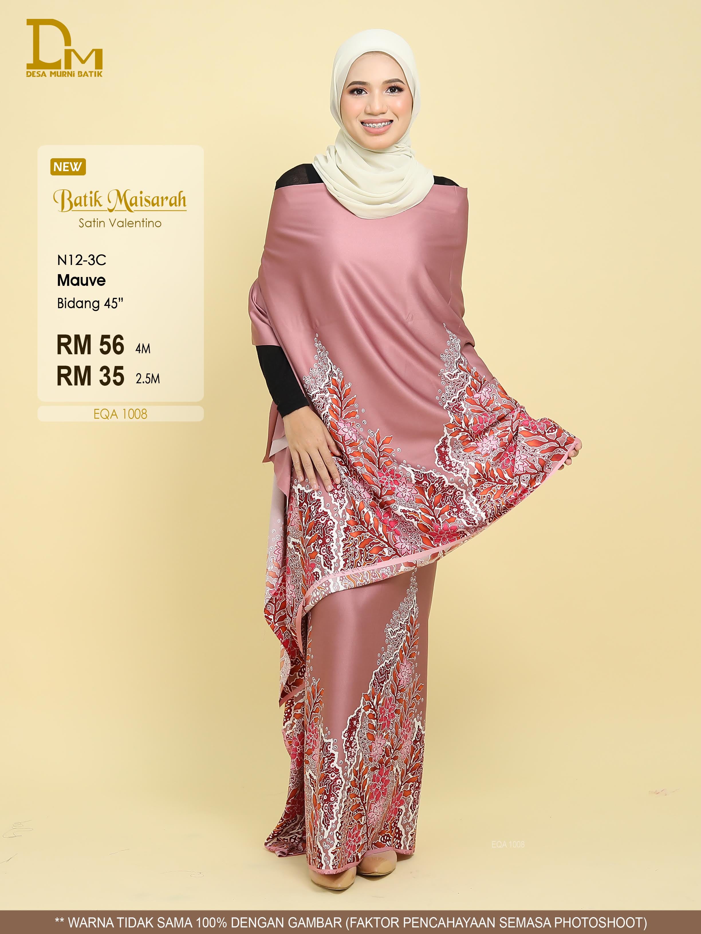 MAISARAH N 12-3 MAUVE
