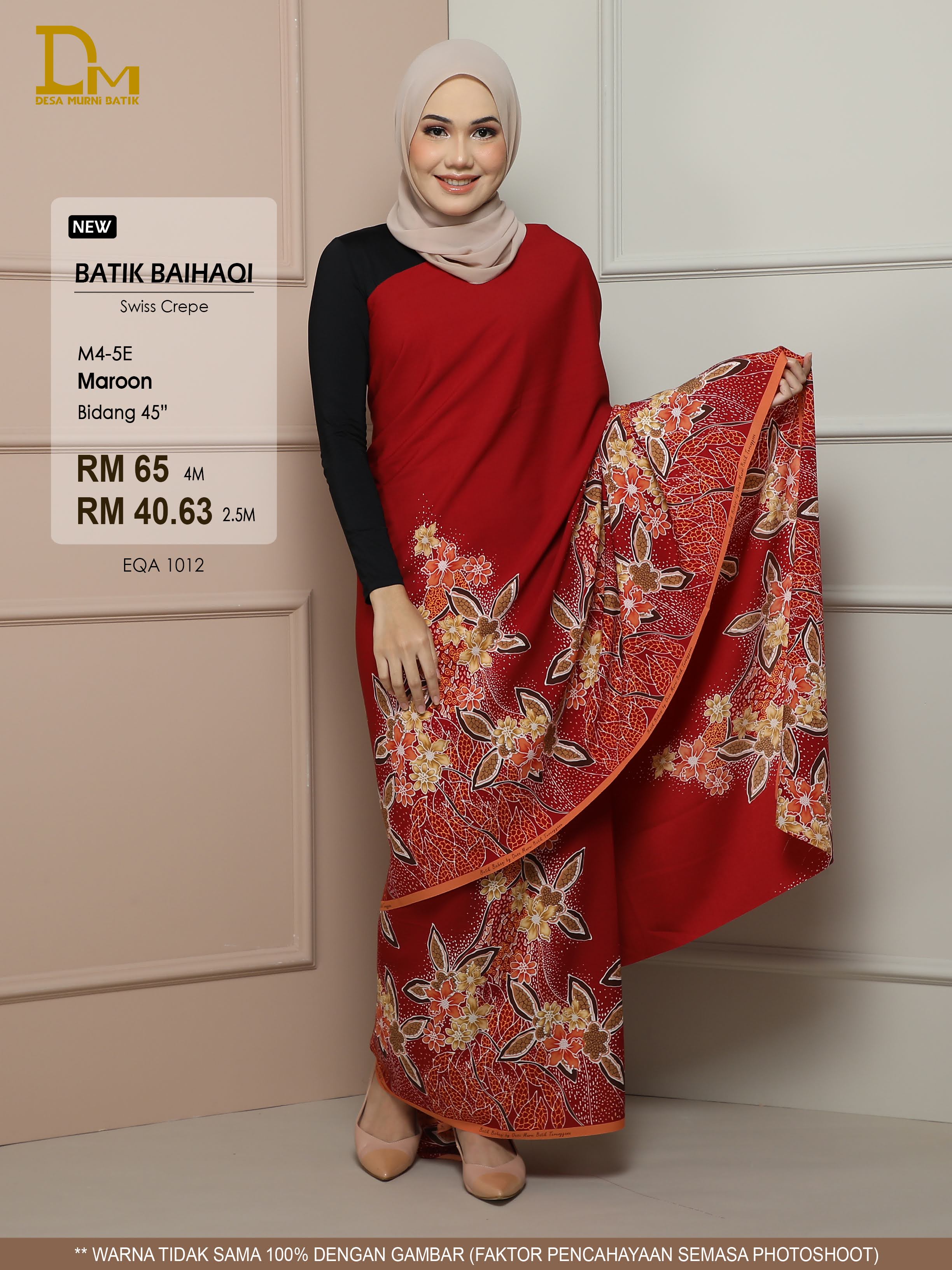 BAIHAQI M 4-5 MAROON