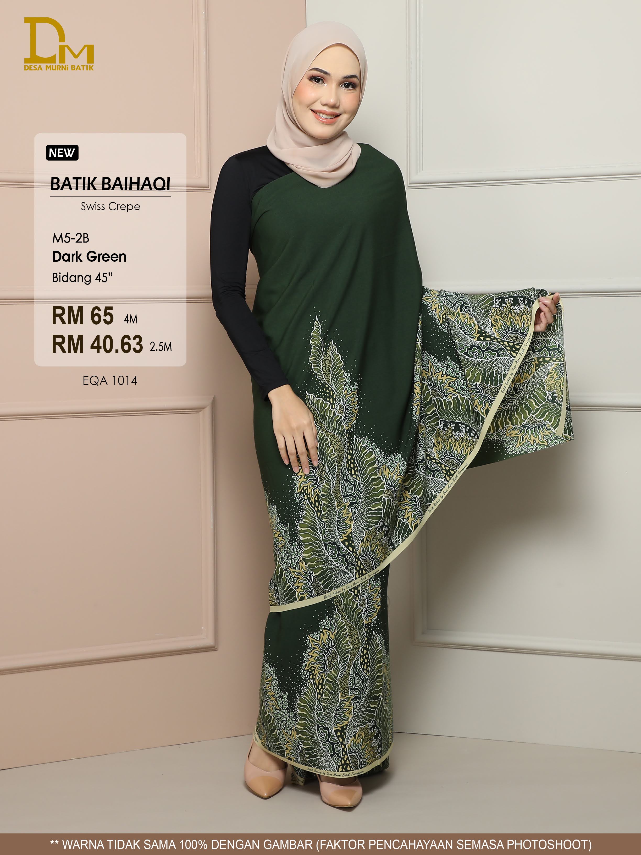 BAIHAQI M 5-2 DARK GREEN