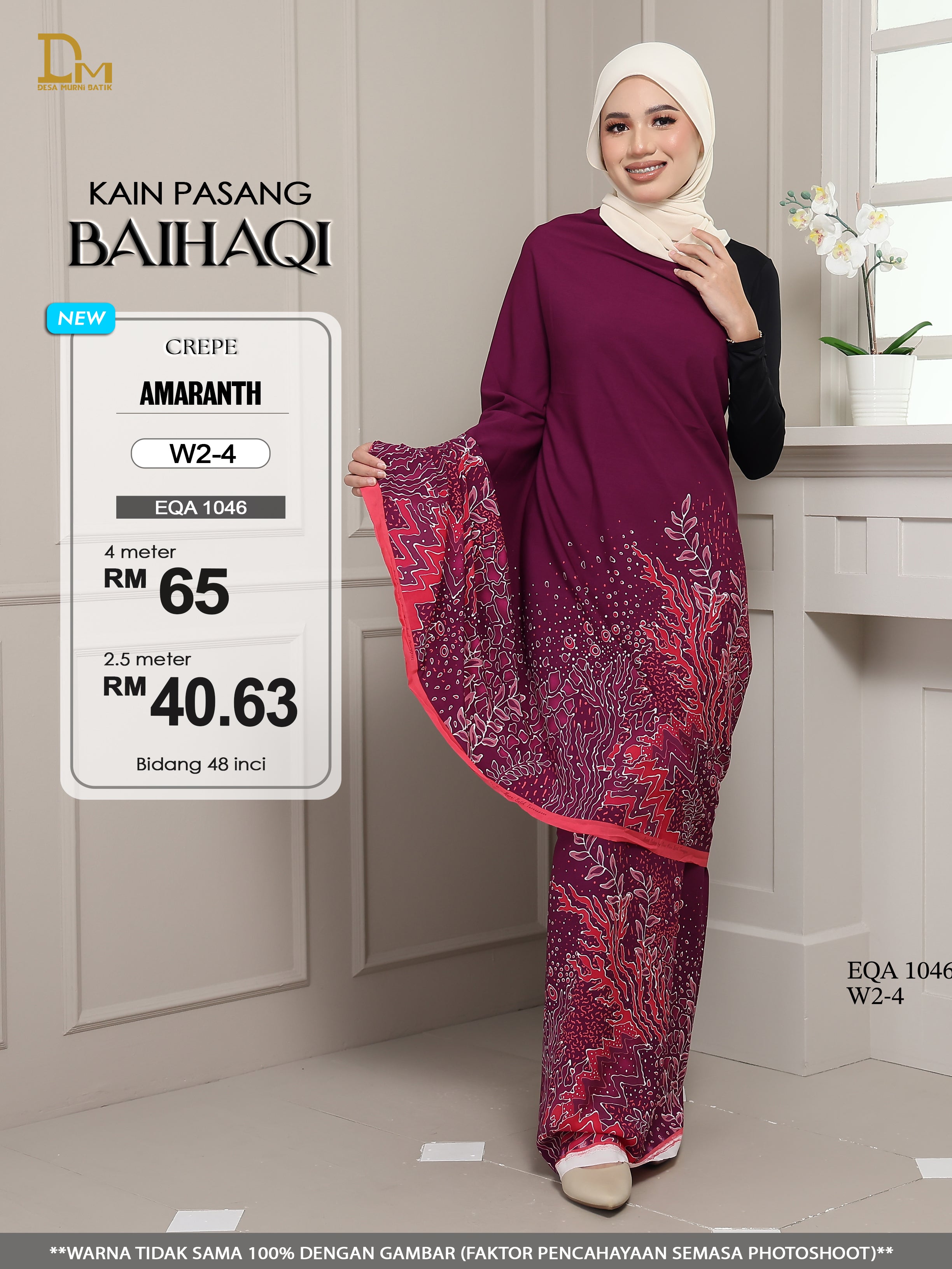 BAIHAQI W 2-4 AMARANTH