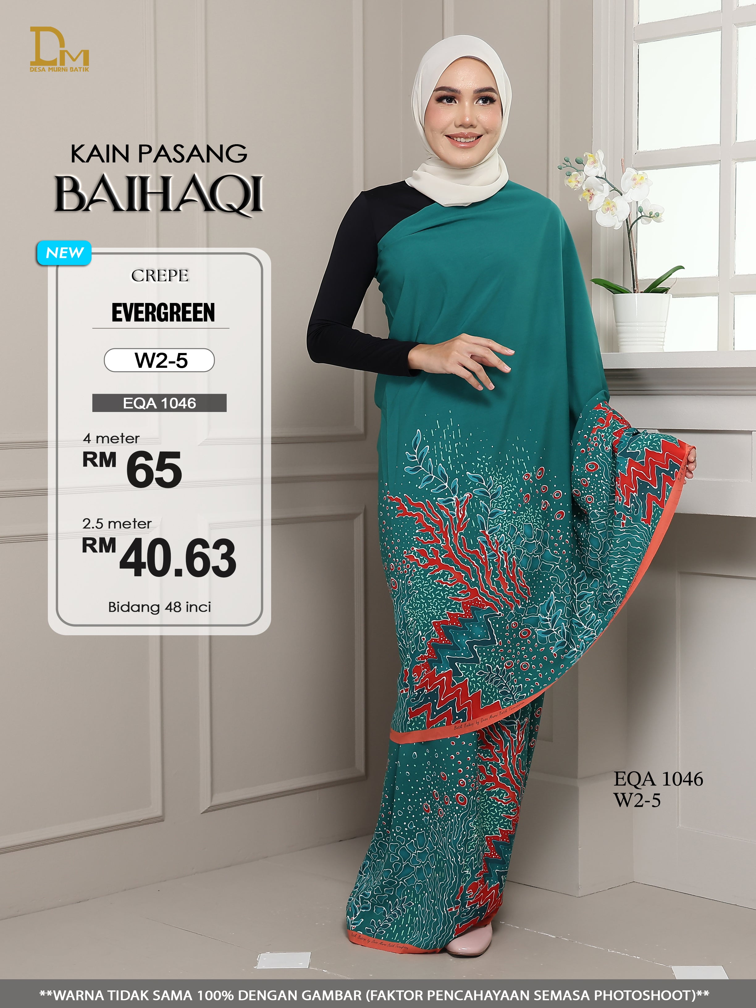 BAIHAQI W 2-5 EVERGREEN