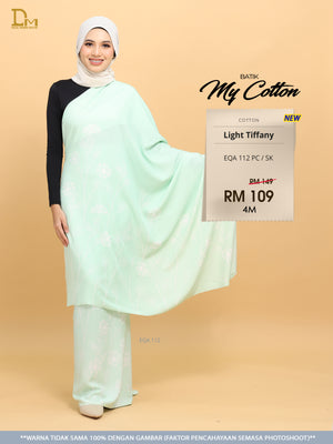BATIK MY COTTON EQA 112 PC / SK LIGHT TRIFFANY