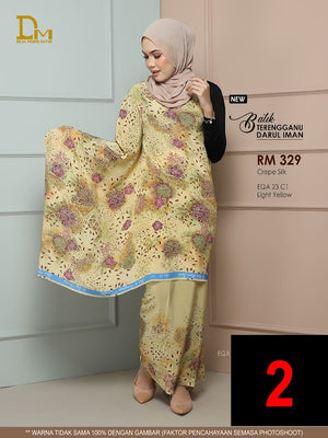 BATIK TERENGGANU DARUL IMAN CREPE SILK EQA 23