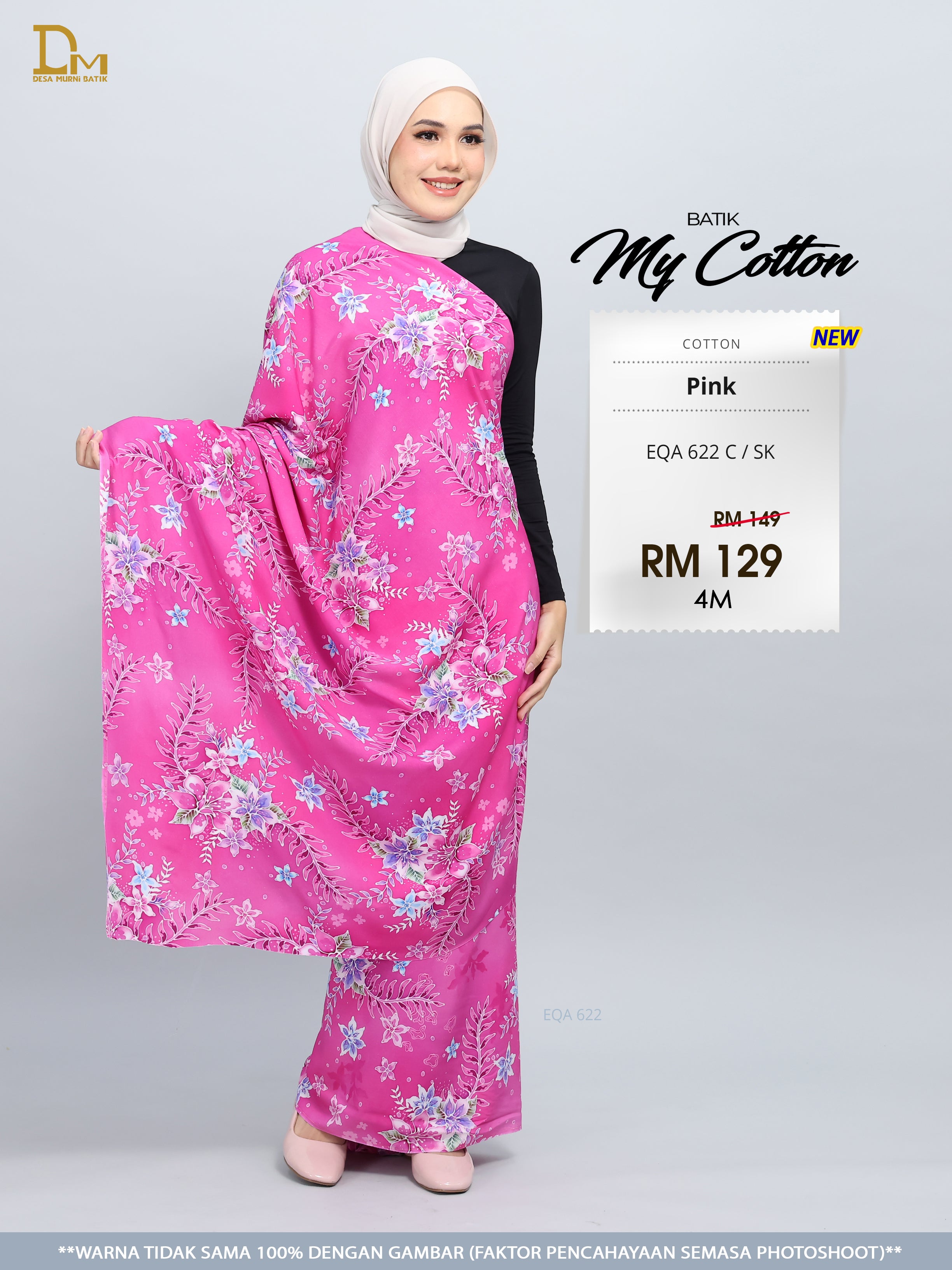 BATIK MY COTTON EQA 656 C / SK PINK