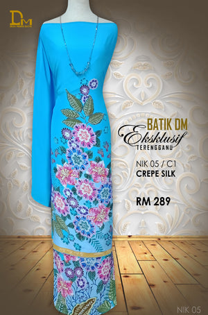 BATIK DM EKSKLUSIF TERENGGANU CREPE SILK NIK 05