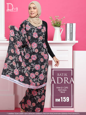 BATIK ANDRA FHM 01 CREPE BLACK