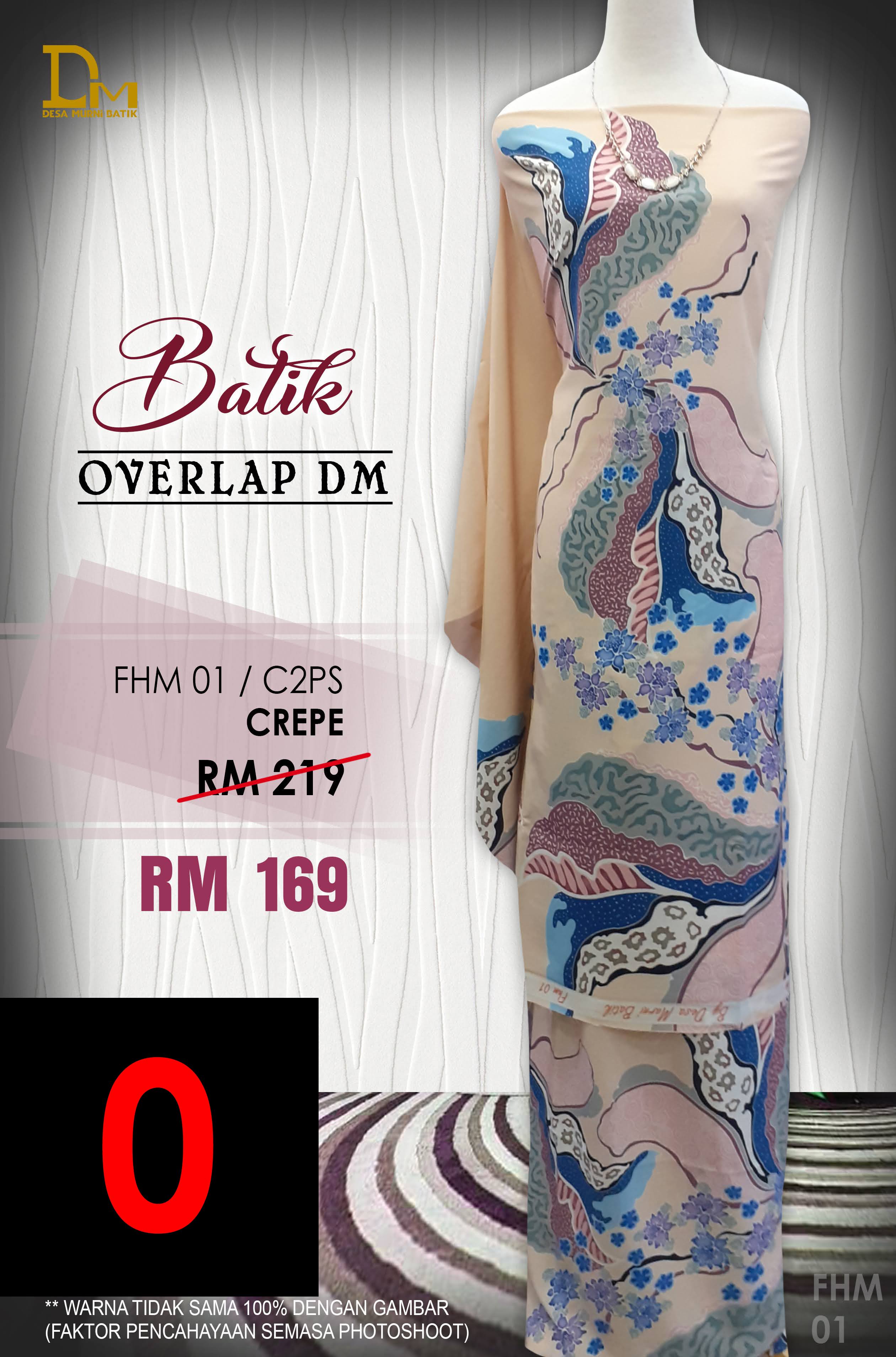 BATIK OVERLAP DM CREPE FHM 01