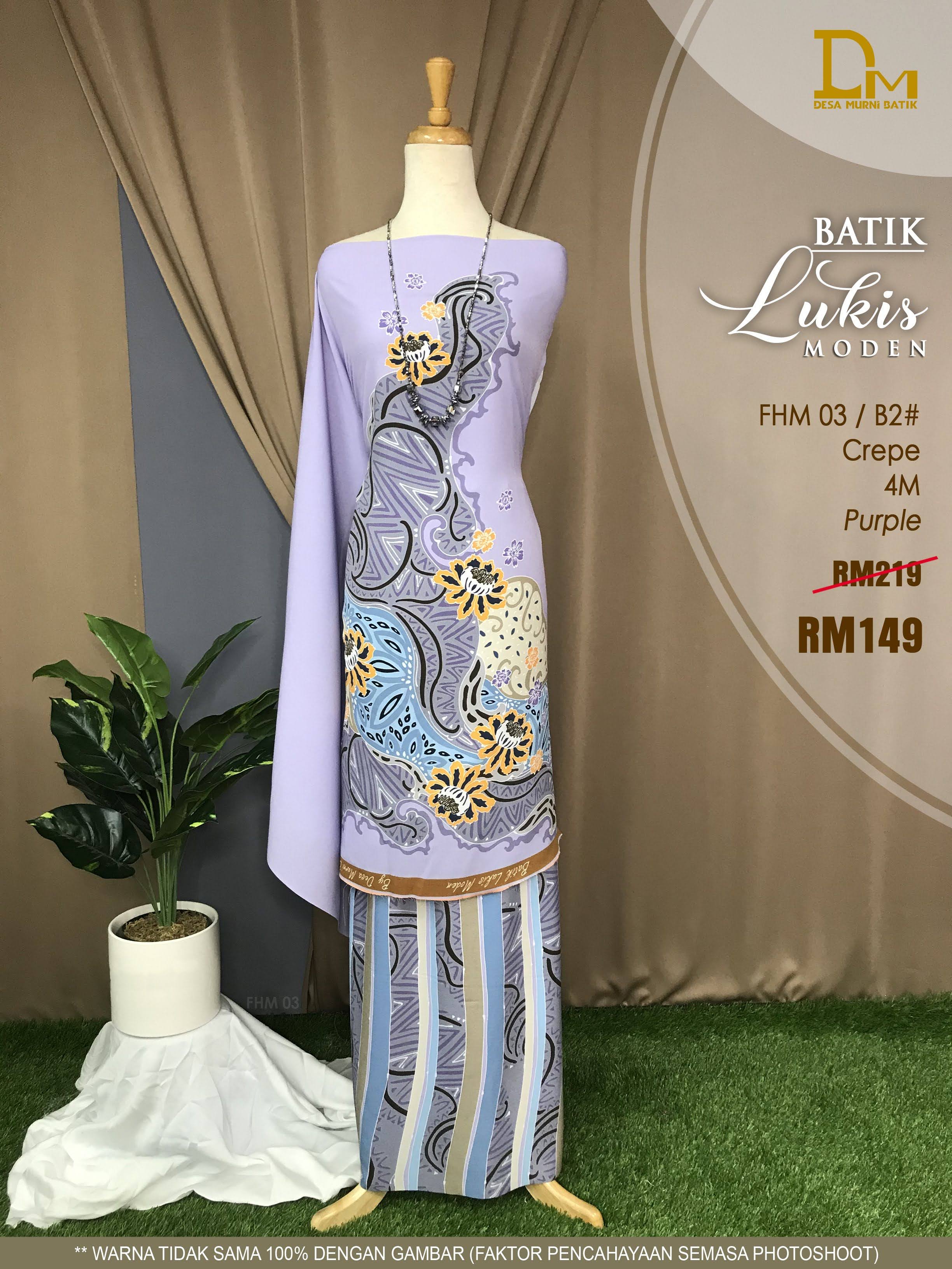 BATIK LUKIS MODEN CREPE FHM 03