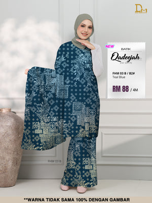 BATIK QADEEJAH SATIN FHM 03 B