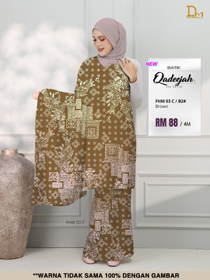 BATIK QADEEJAH SATIN FHM 03 C