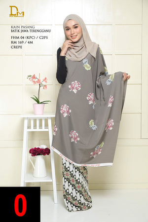 BATIK JAWA TERENGGANU FHM 04 CREPE
