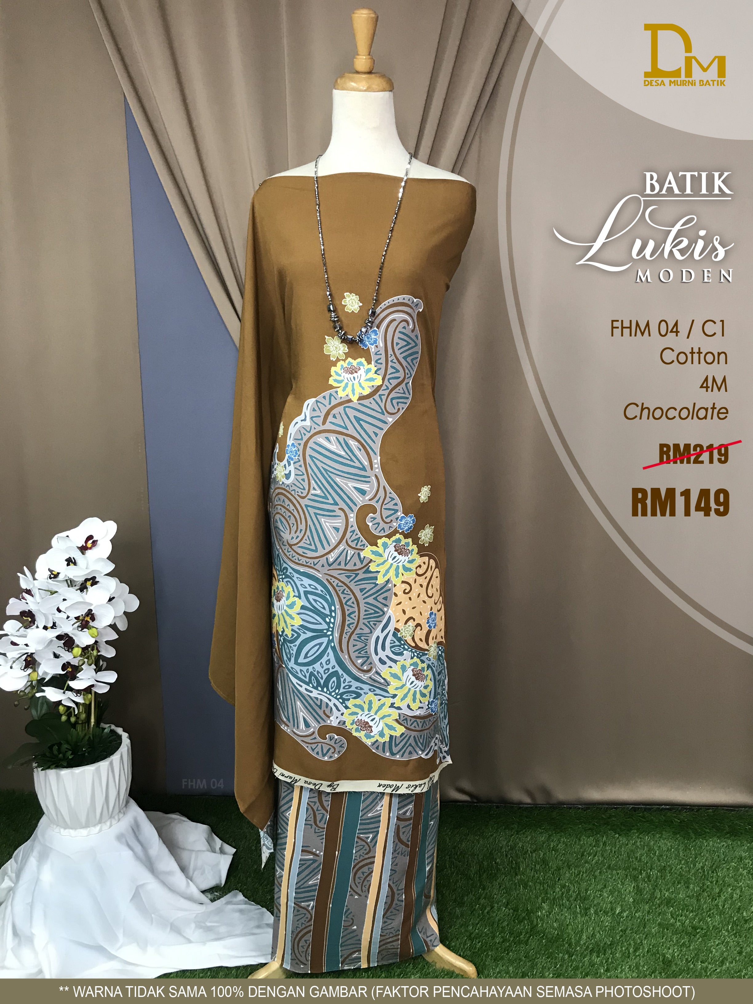 BATIK LUKIS MODEN COTTON FHM 04