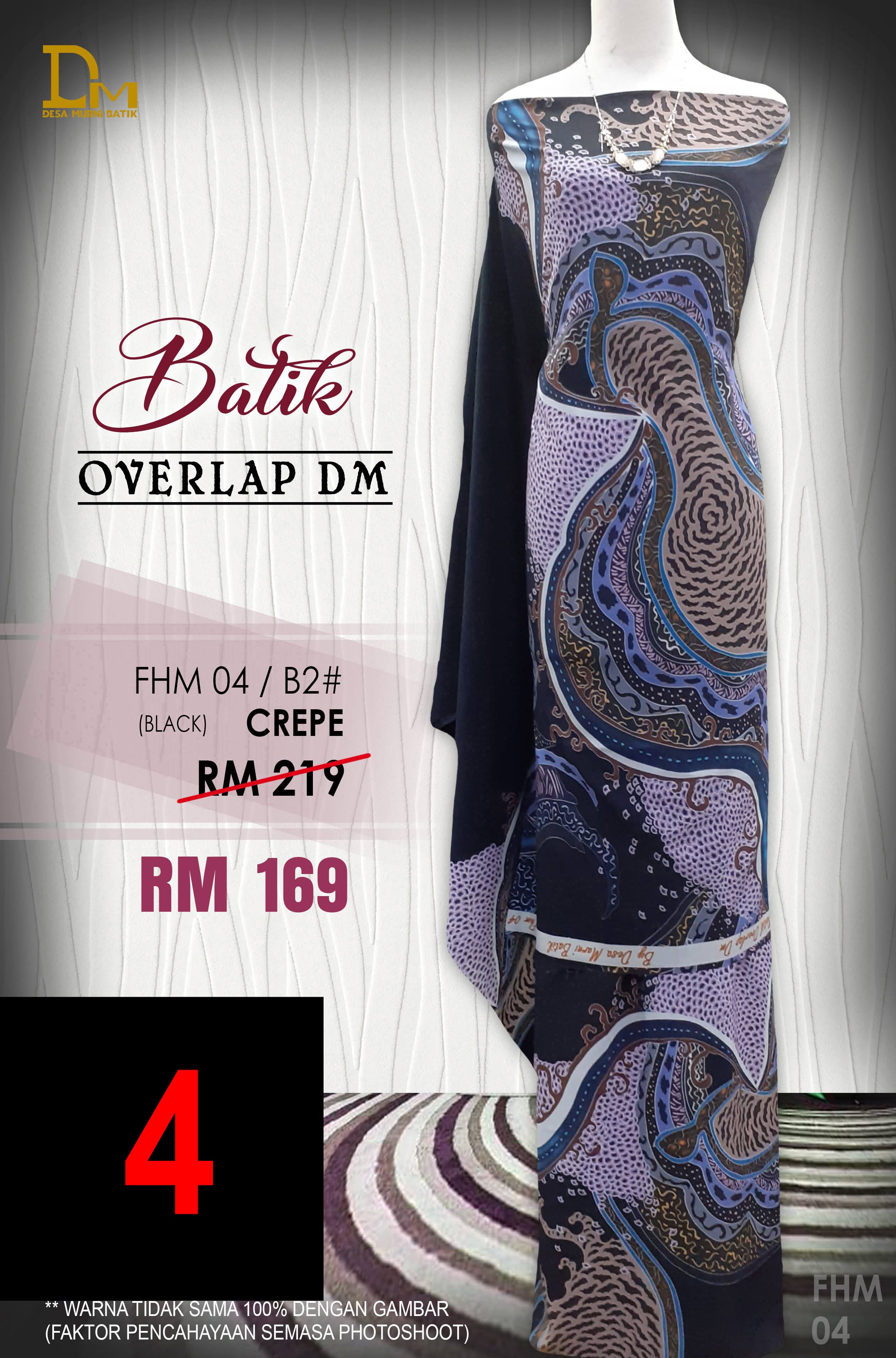 BATIK OVERLAP DM CREPE FHM 04