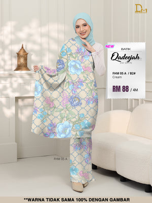 BATIK QADEEJAH SATIN FHM 05 A
