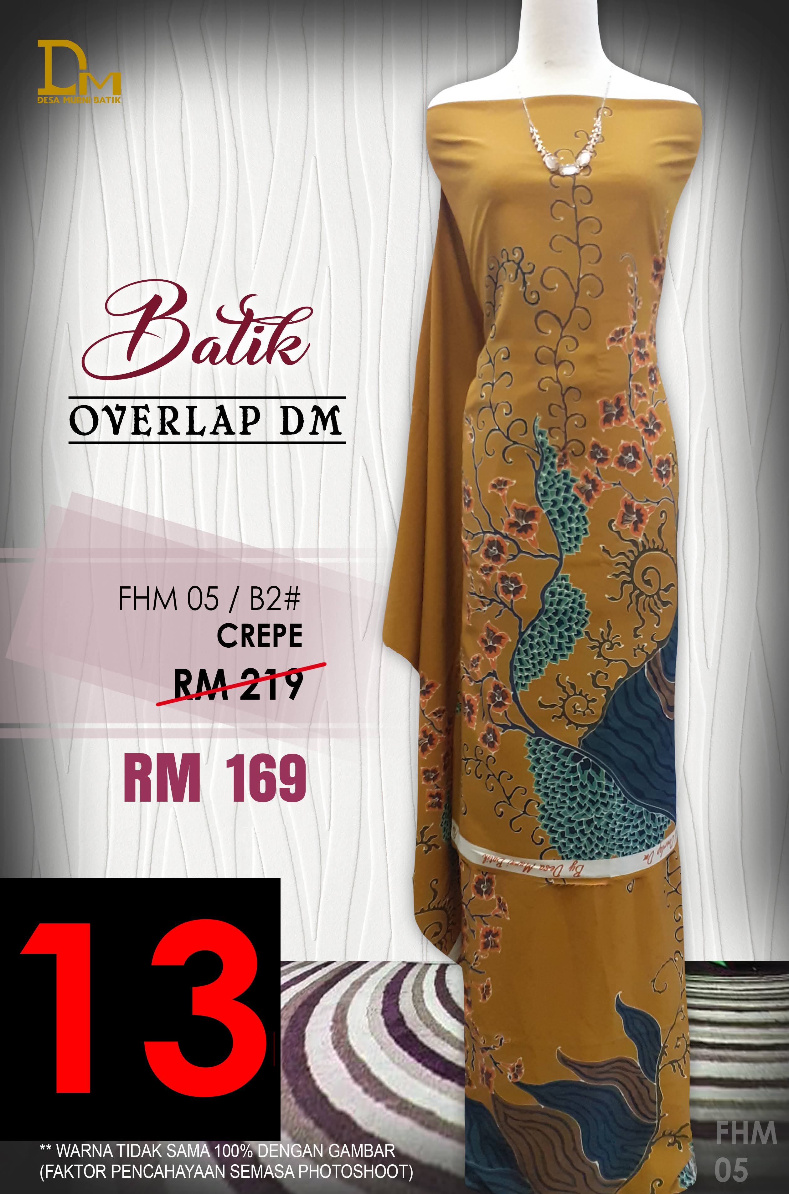 BATIK OVERLAP DM CREPE FHM 05