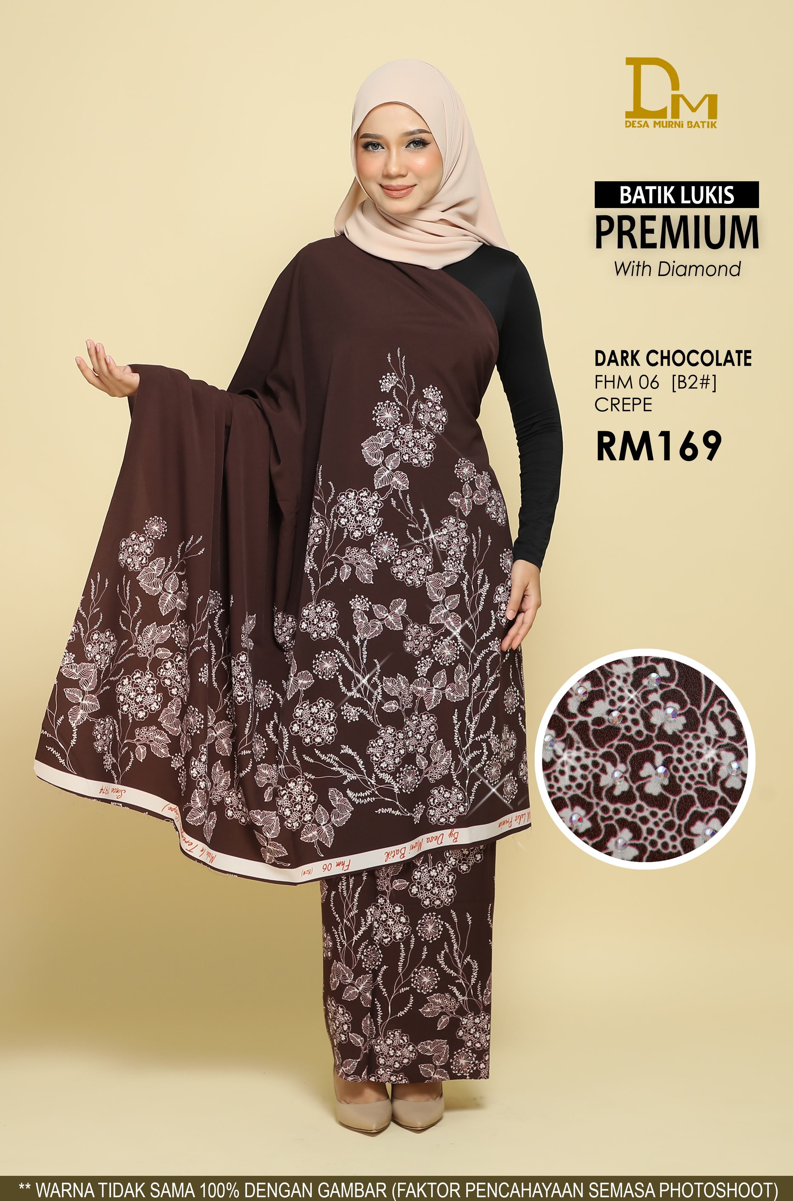BATIK LUKIS PREMIUM BERLIAN FHM 06