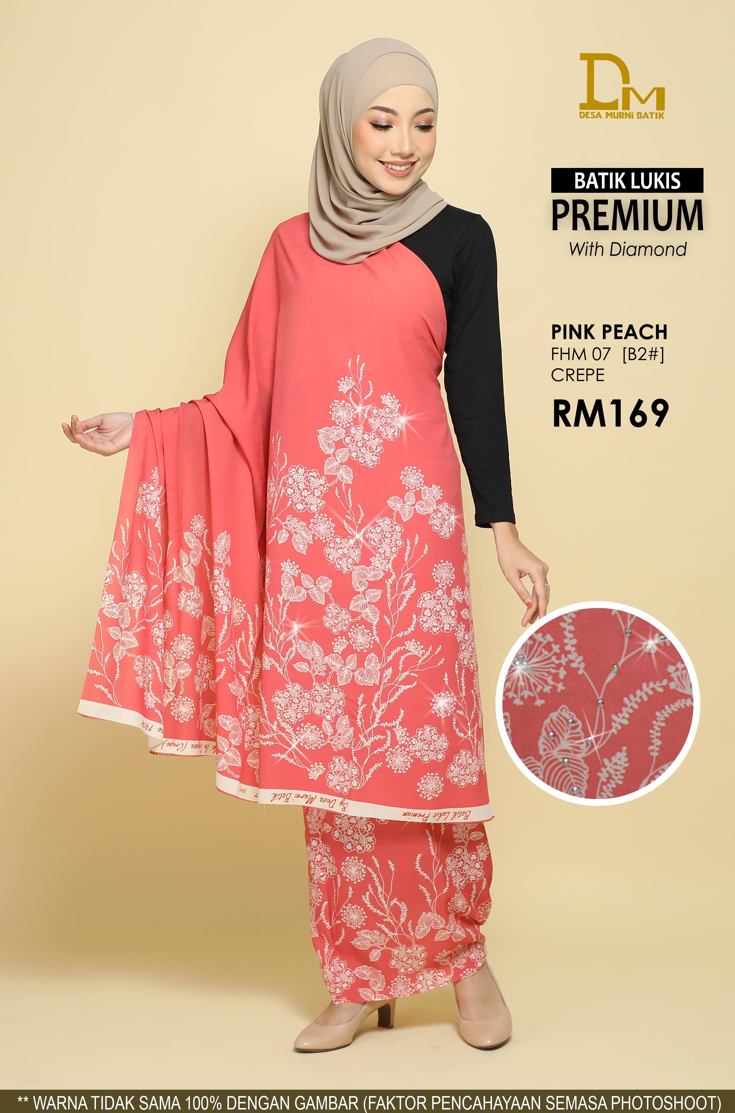 BATIK LUKIS PREMIUM WITH DIAMOND CREPE FHM 07