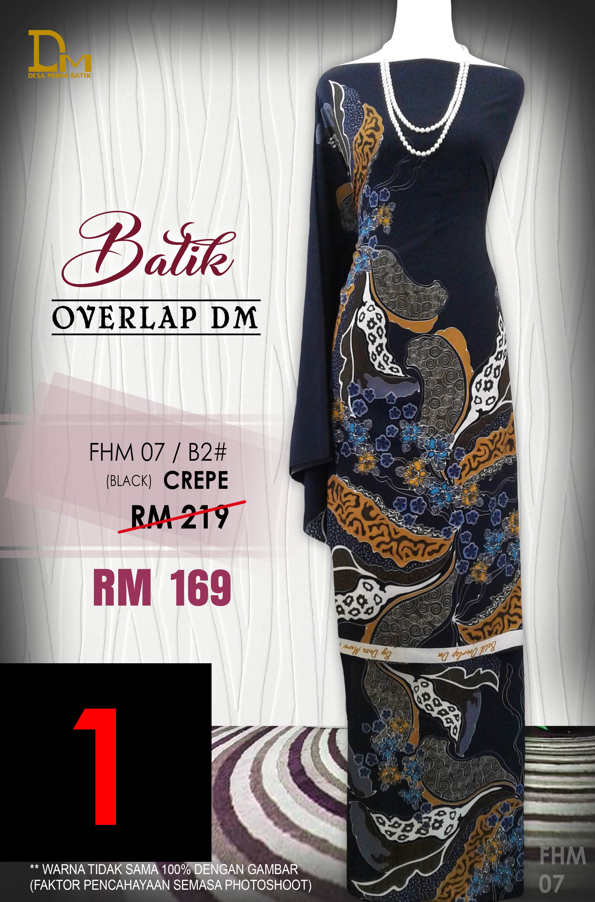BATIK OVERLAP DM CREPE FHM 07