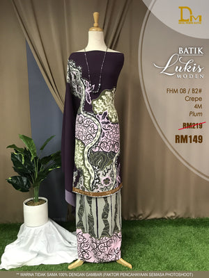 BATIK LUKIS MODEN CREPE FHM 08