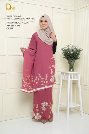 BATIK TERENGGANU PAINTING FHM 08 CREPE