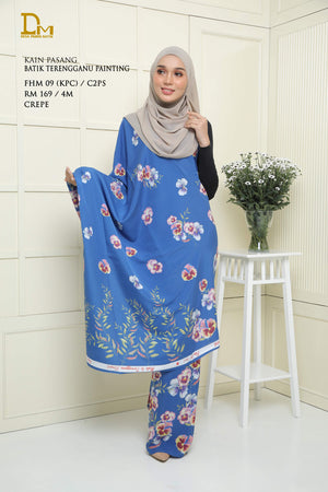BATIK TERENGGANU PAINTING FHM 09 CREPE