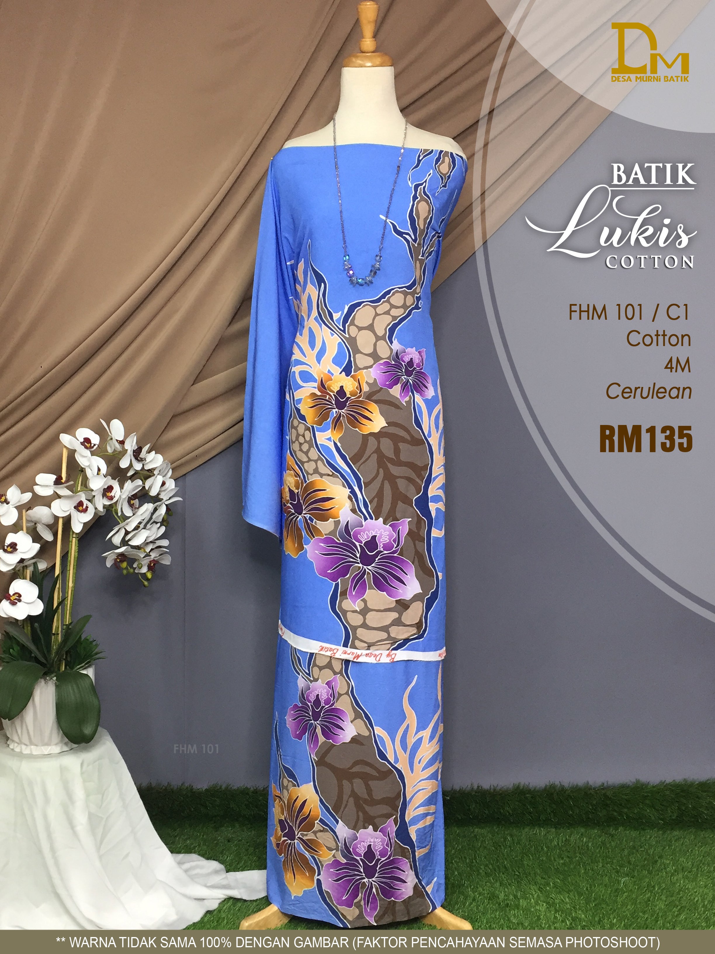 BATIK LUKIS TERENGGANU COTTON FHM 101