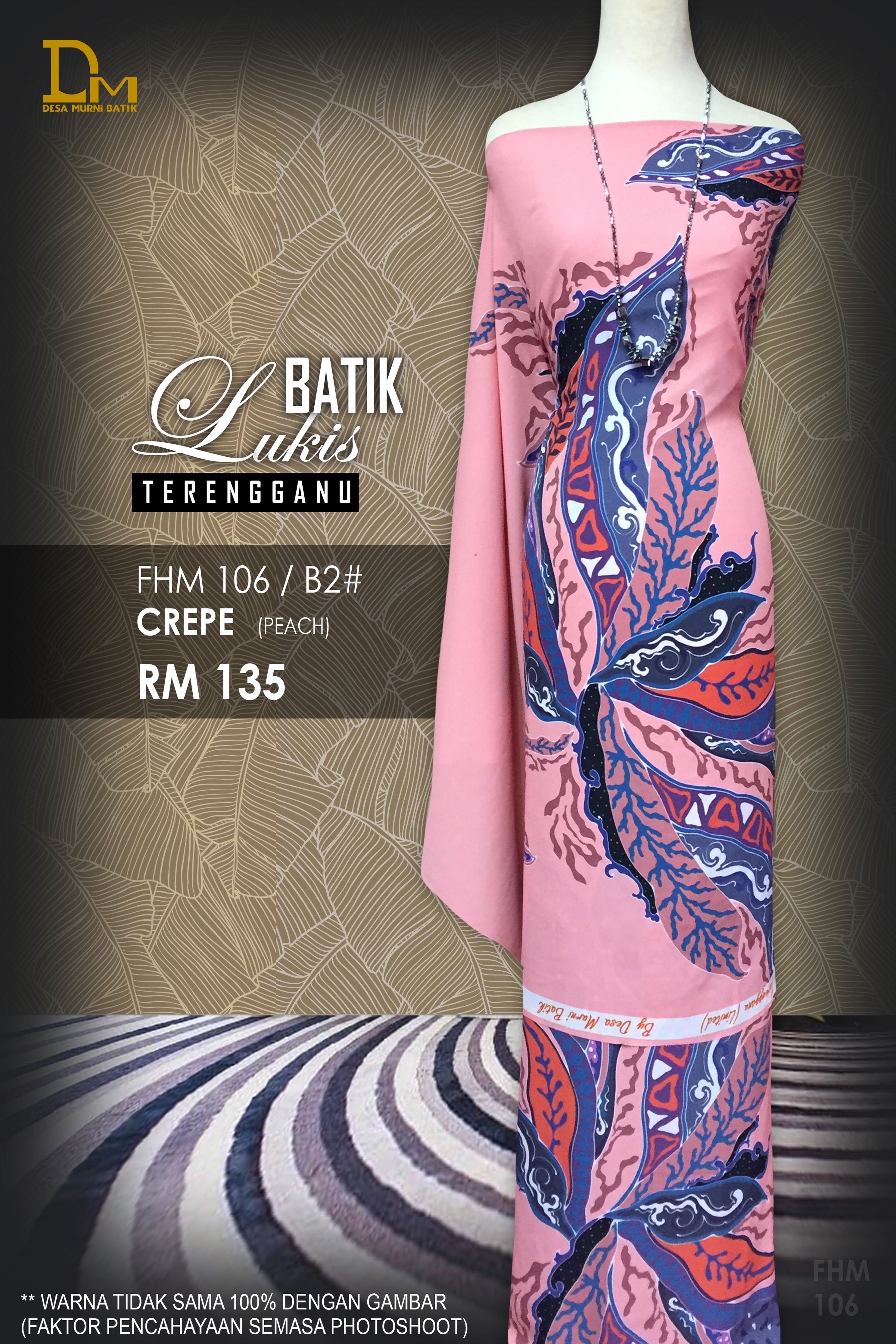 BATIK LUKIS TERENGGANU CREPE FHM 106