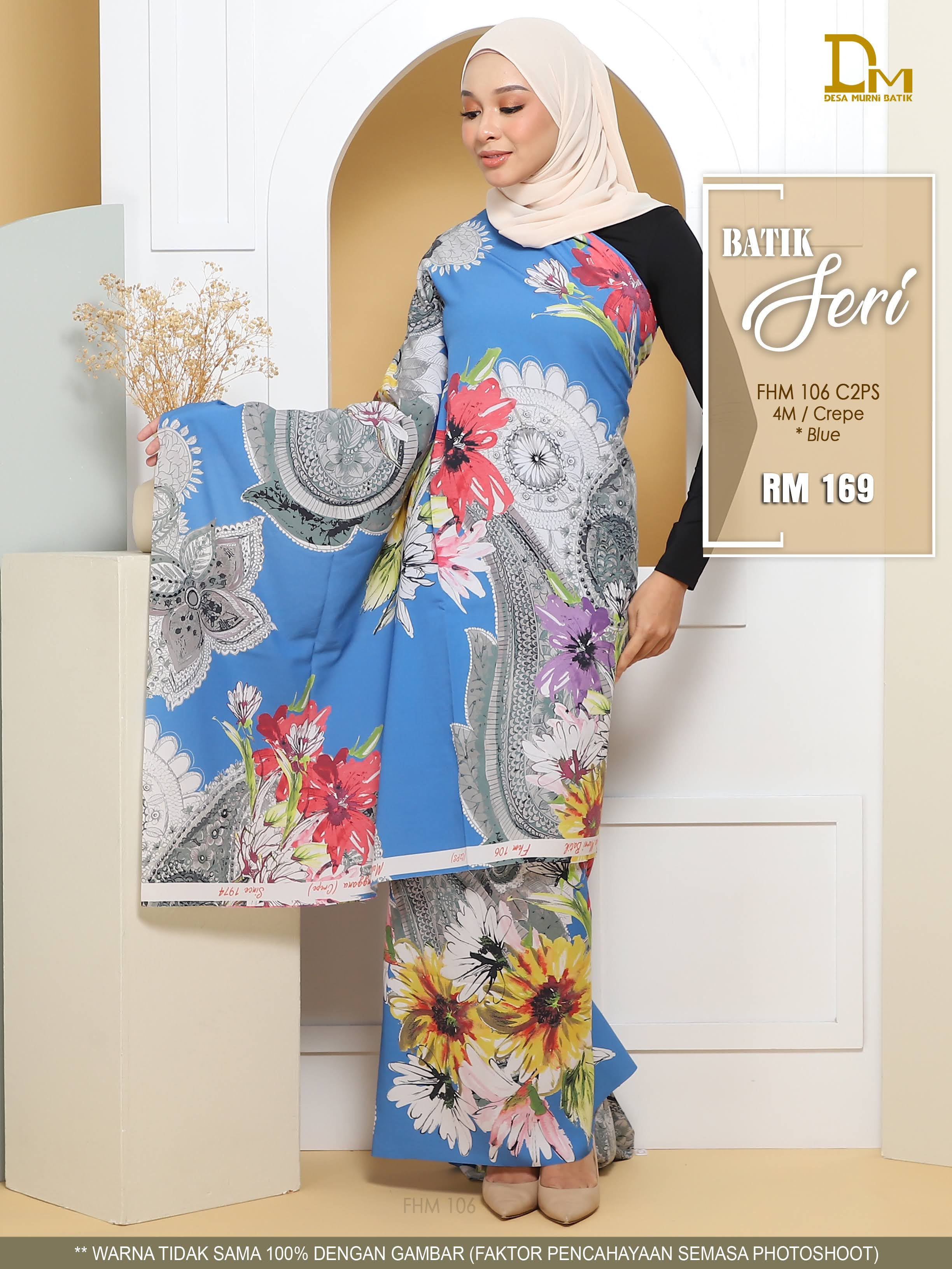 BATIK SERI CREPE FHM 106