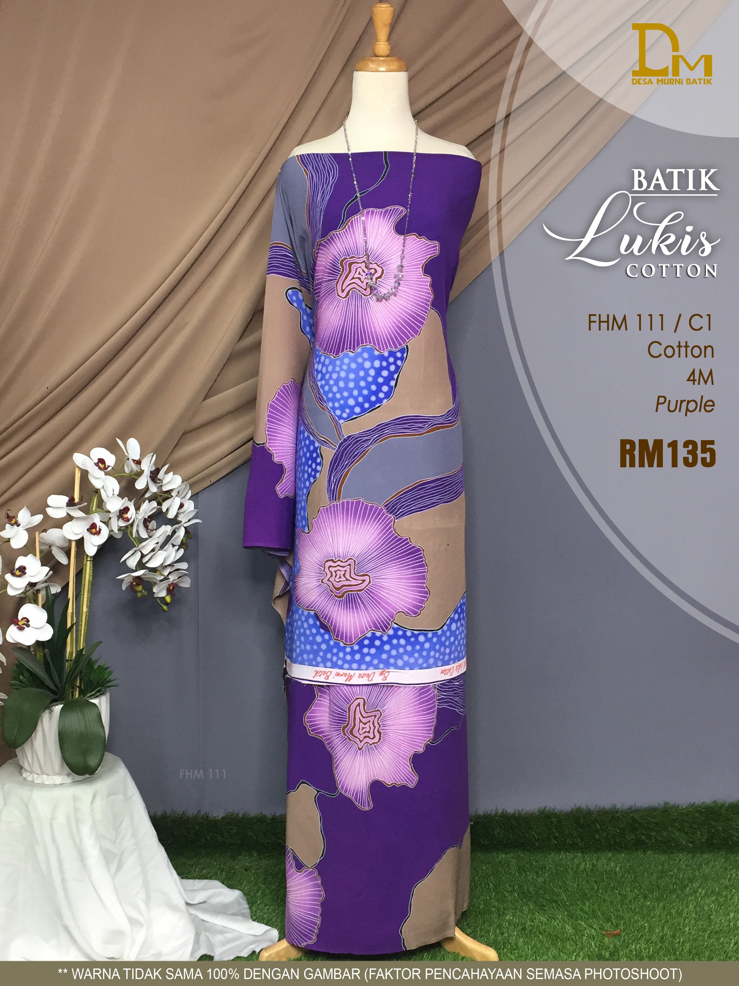 BATIK LUKIS TERENGGANU COTTON FHM 111