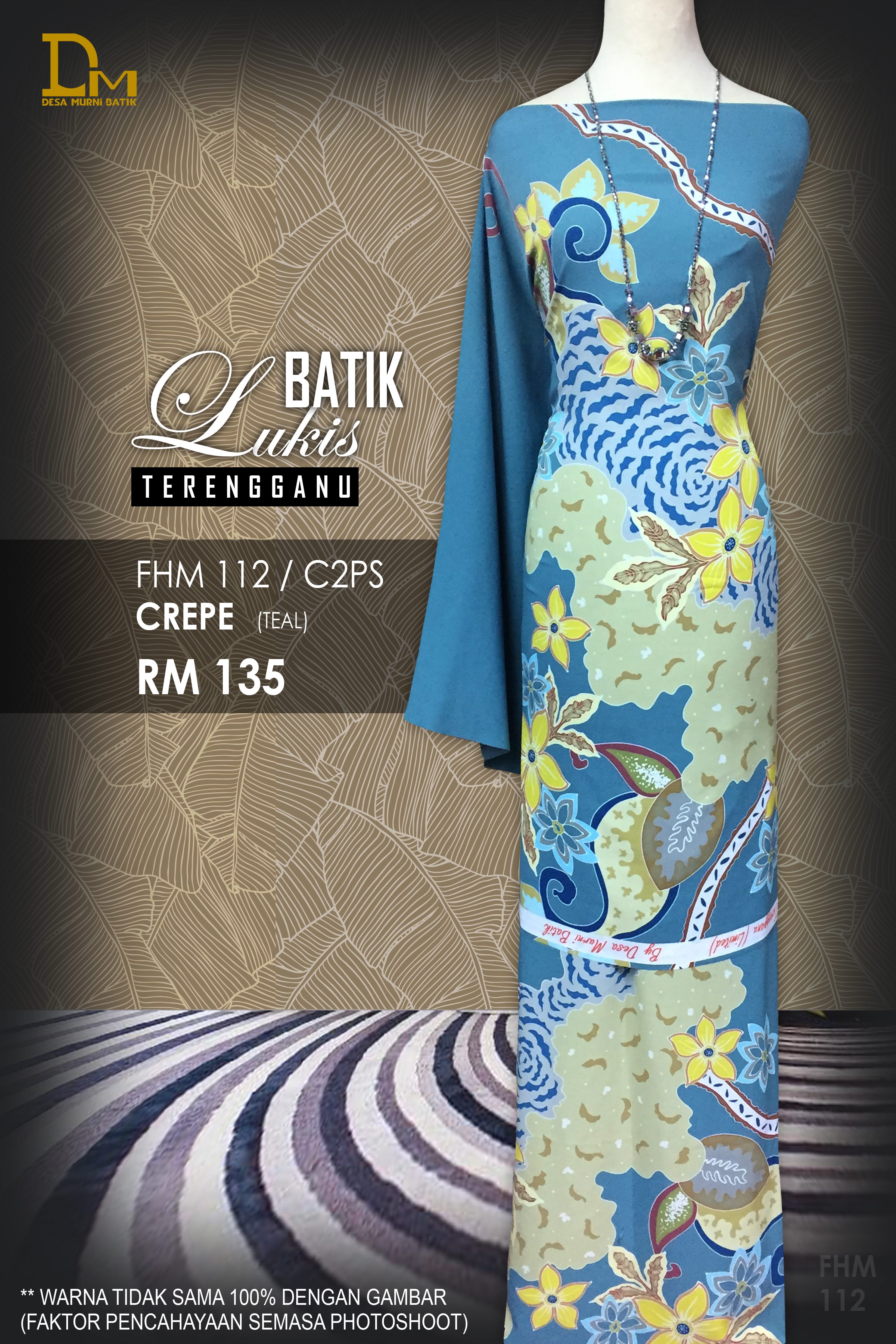 BATIK LUKIS TERENGGANU CREPE FHM 112