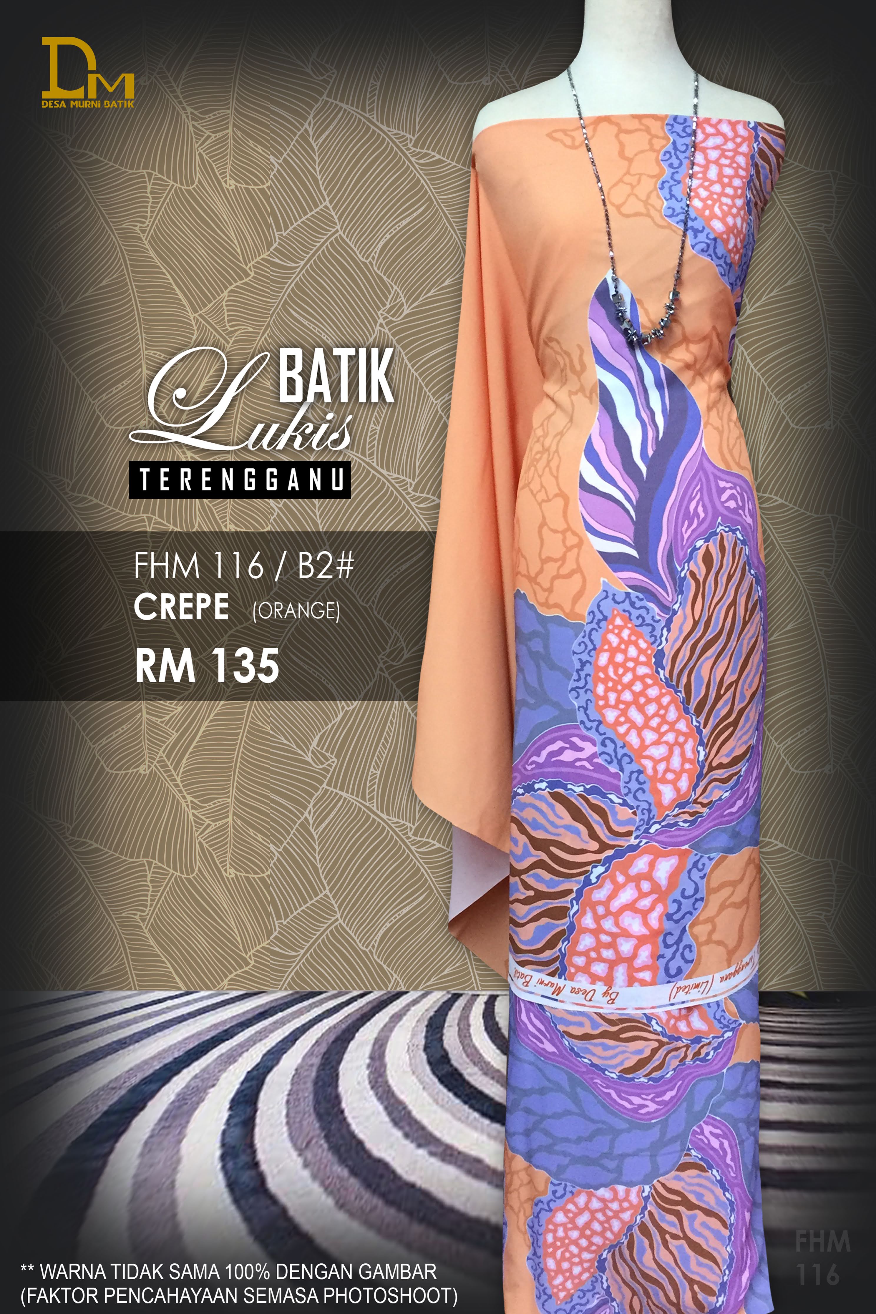 BATIK LUKIS TERENGGANU CREPE FHM 116
