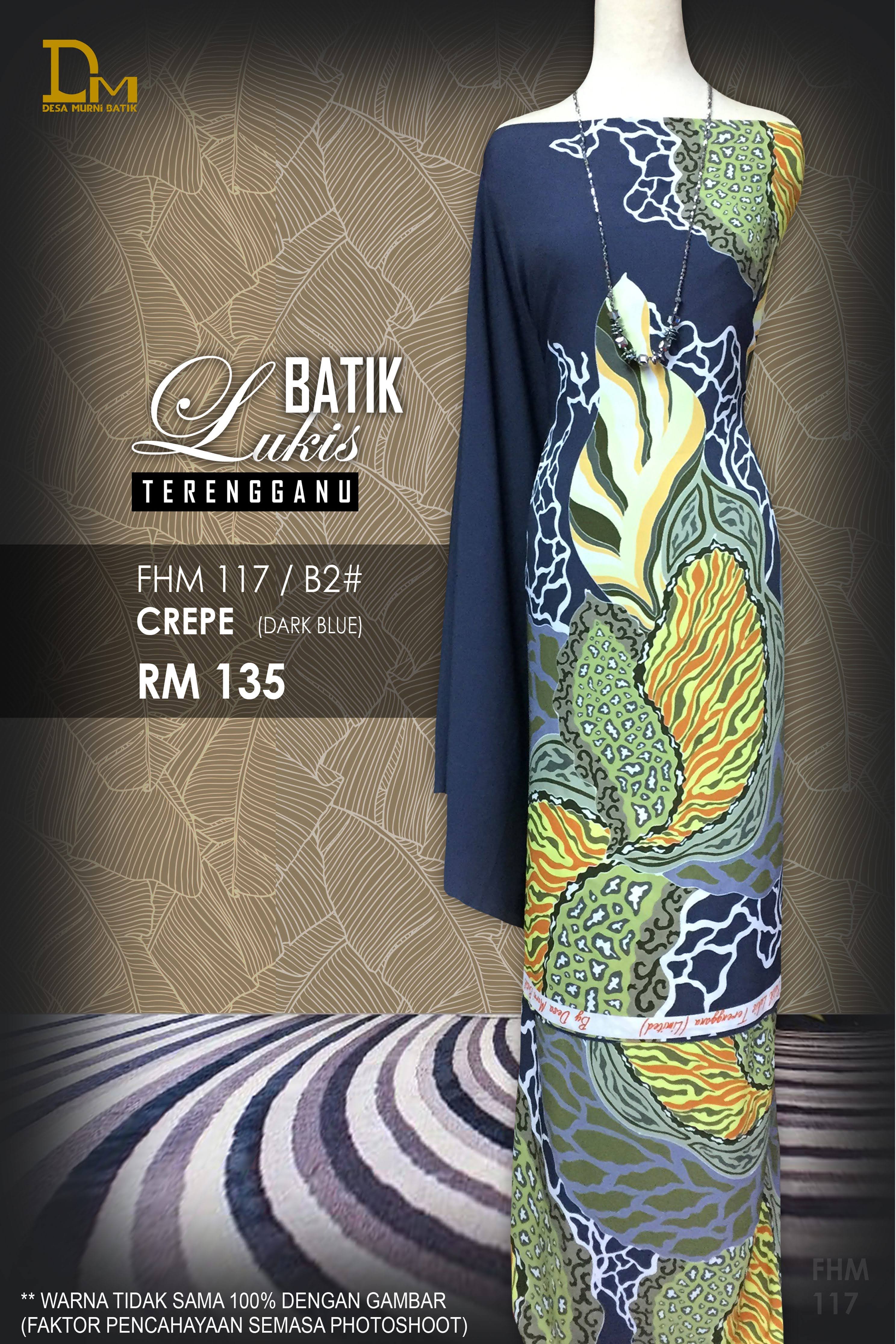 BATIK LUKIS TERENGGANU CREPE FHM 117