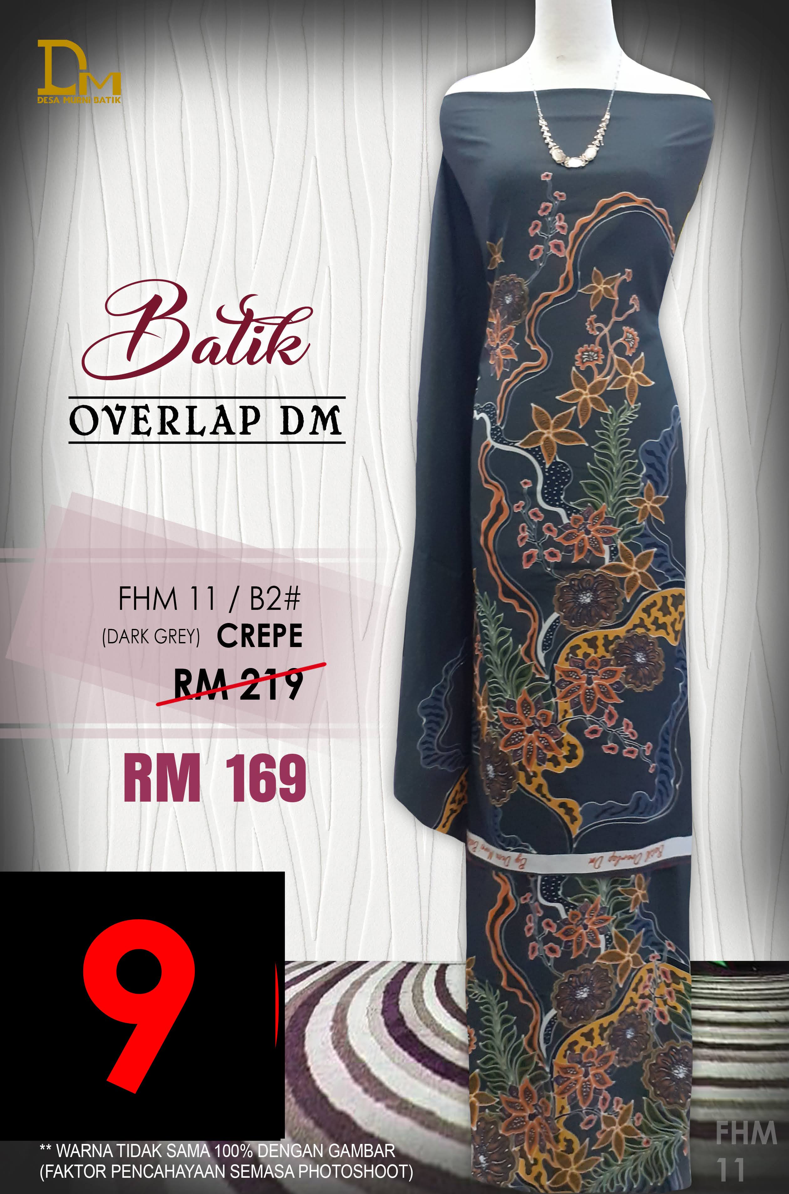 BATIK OVERLAP DM CREPE FHM 11