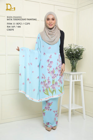 BATIK TERENGGANU PAINTING FHM 11 CREPE