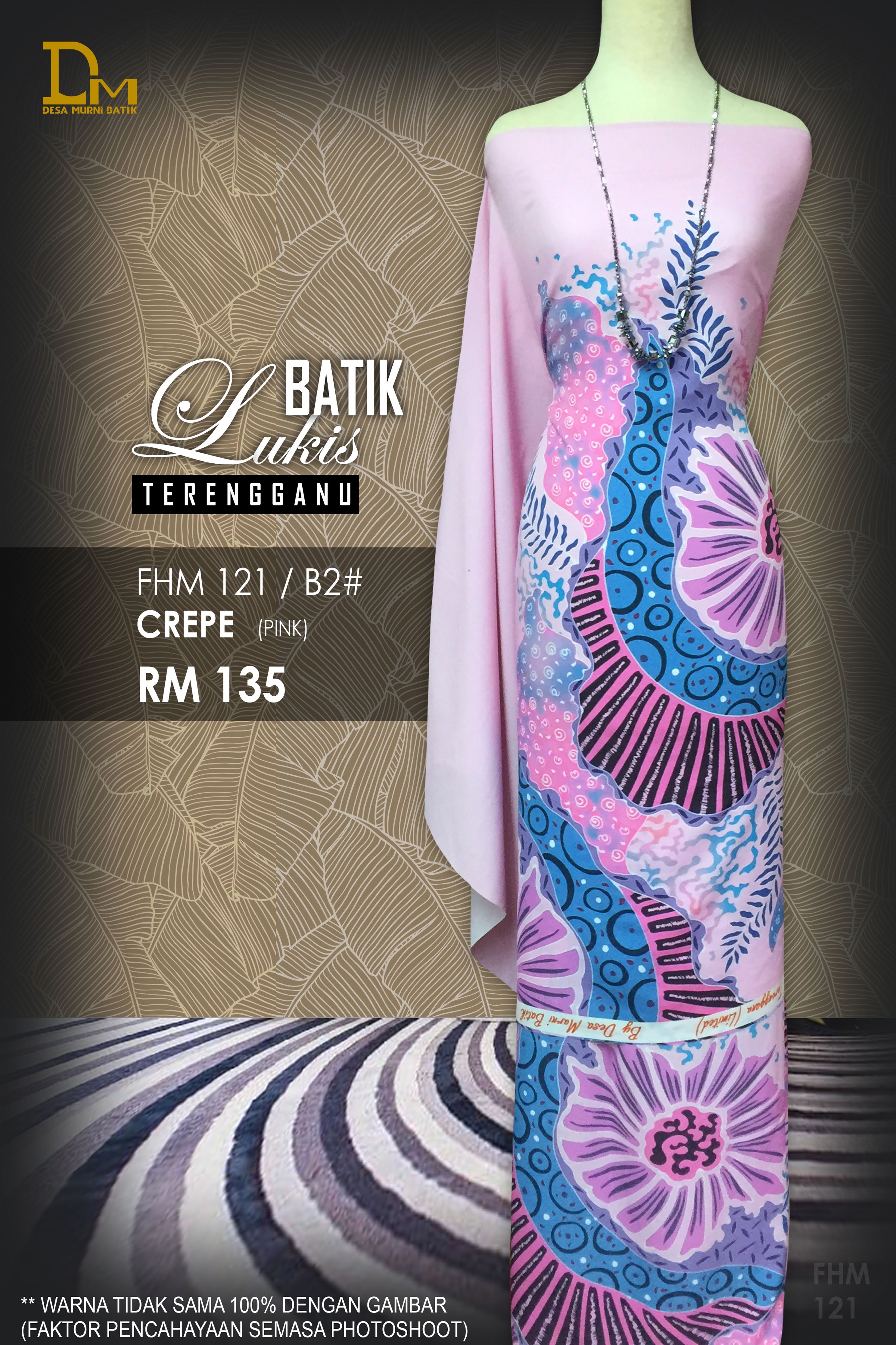 BATIK LUKIS TERENGGANU CREPE FHM 121