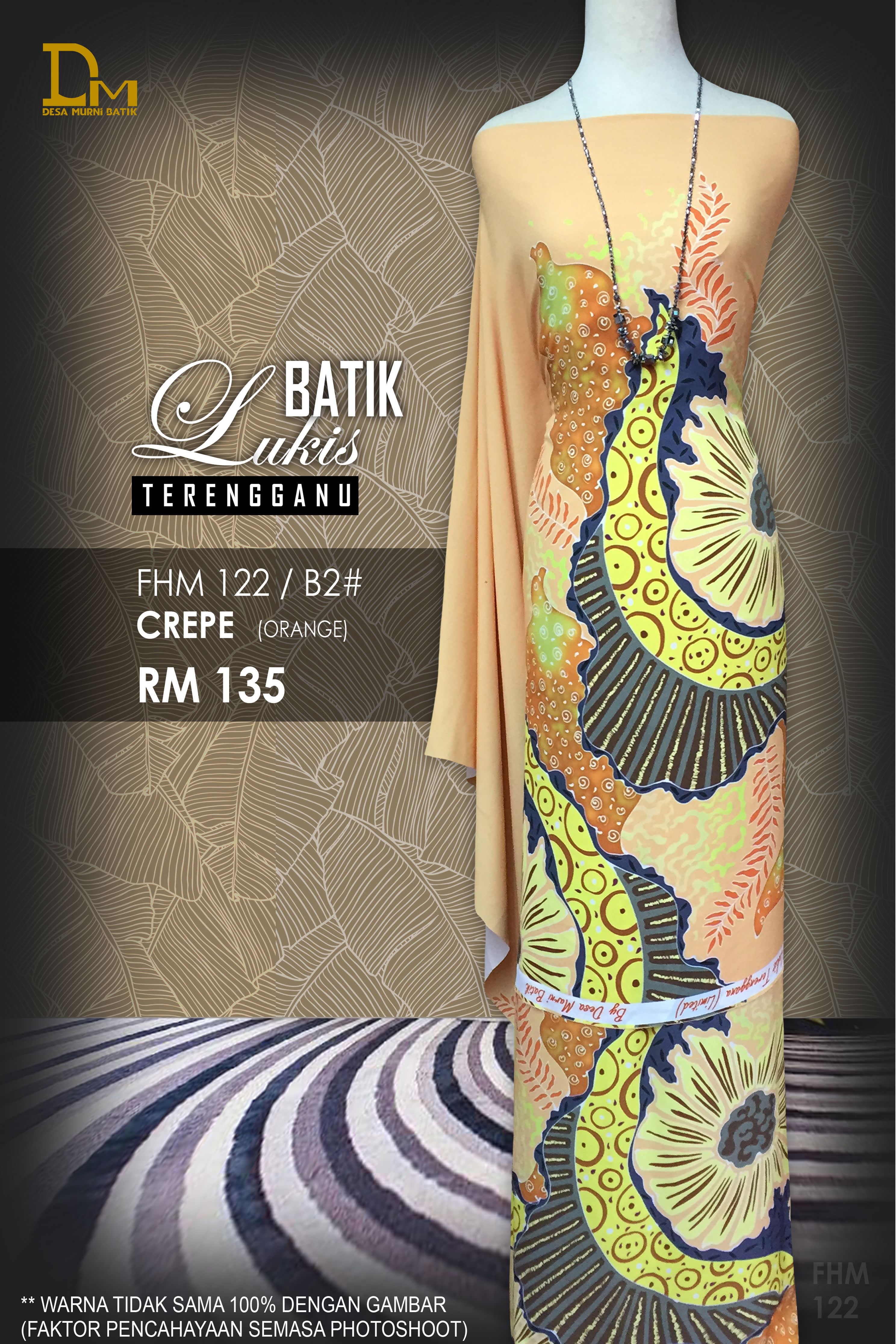 BATIK LUKIS TERENGGANU CREPE FHM 122