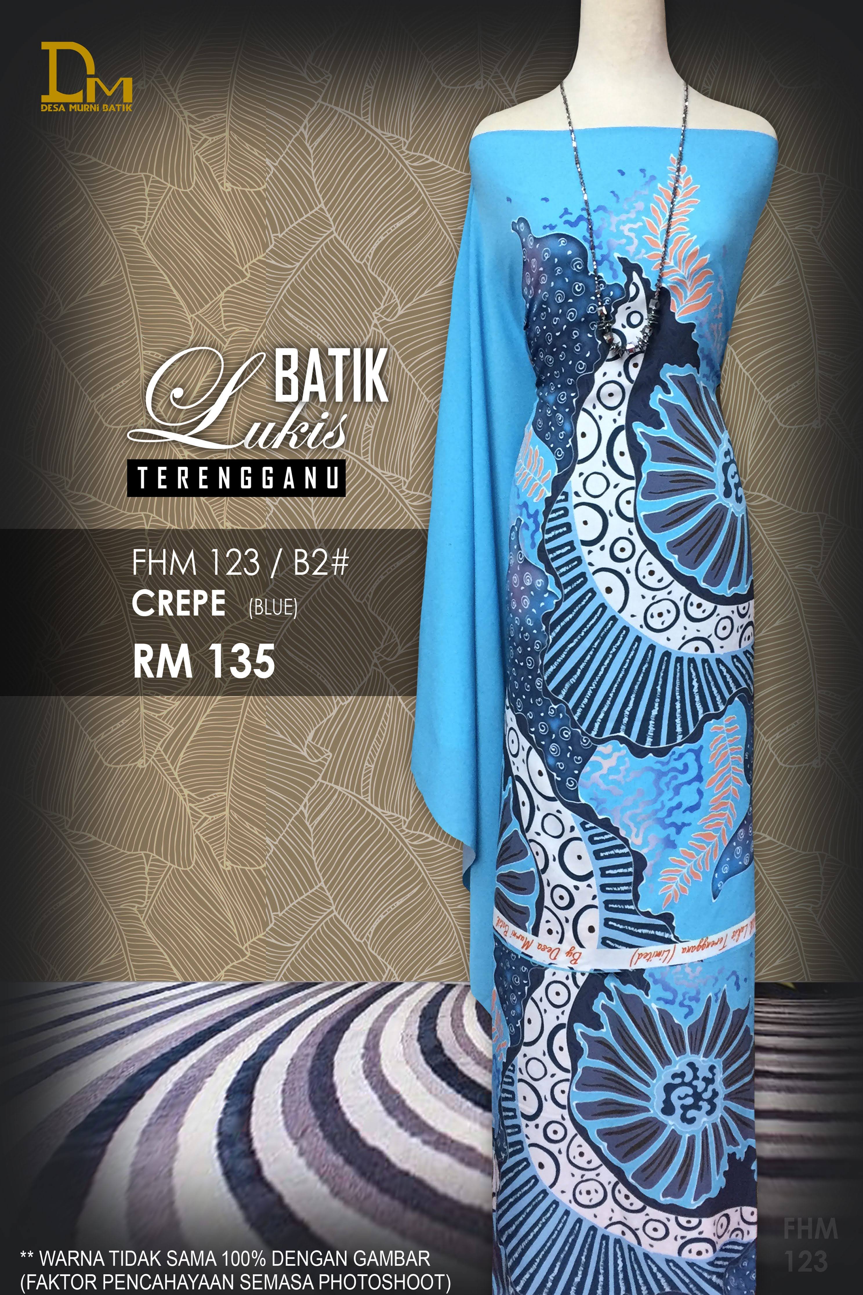 BATIK LUKIS TERENGGANU CREPE FHM 123