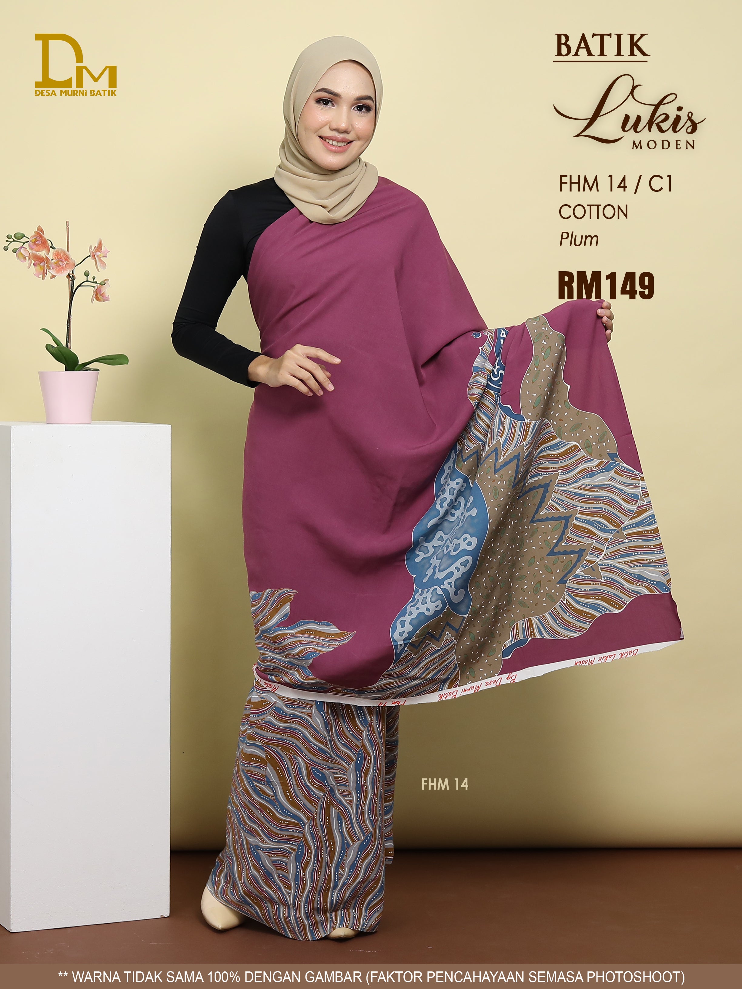 BATIK LUKIS MODEN COTTON FHM 14